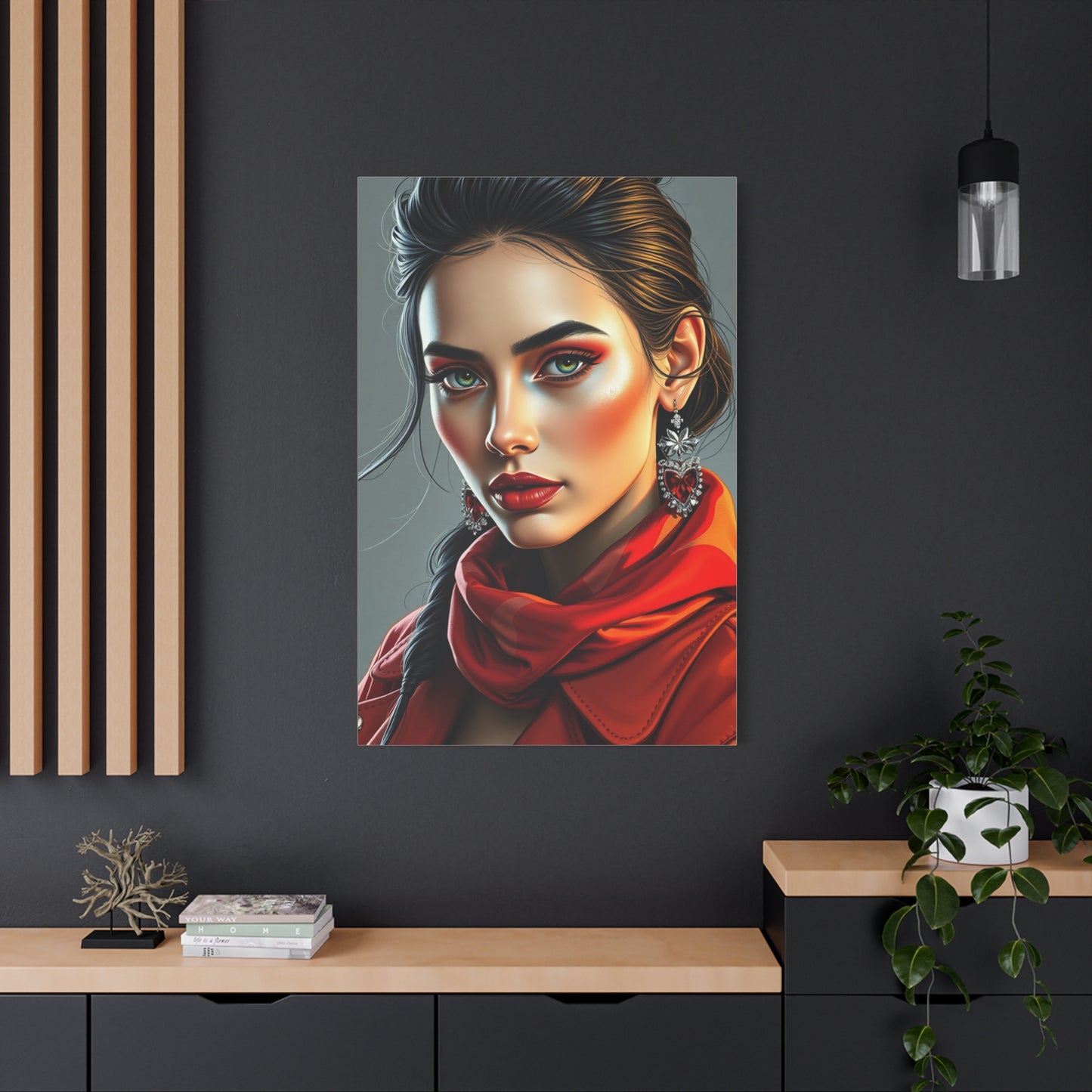 Fashion Illustration & Drawings Art Supreme Canvas Wall Art & Canvas Print