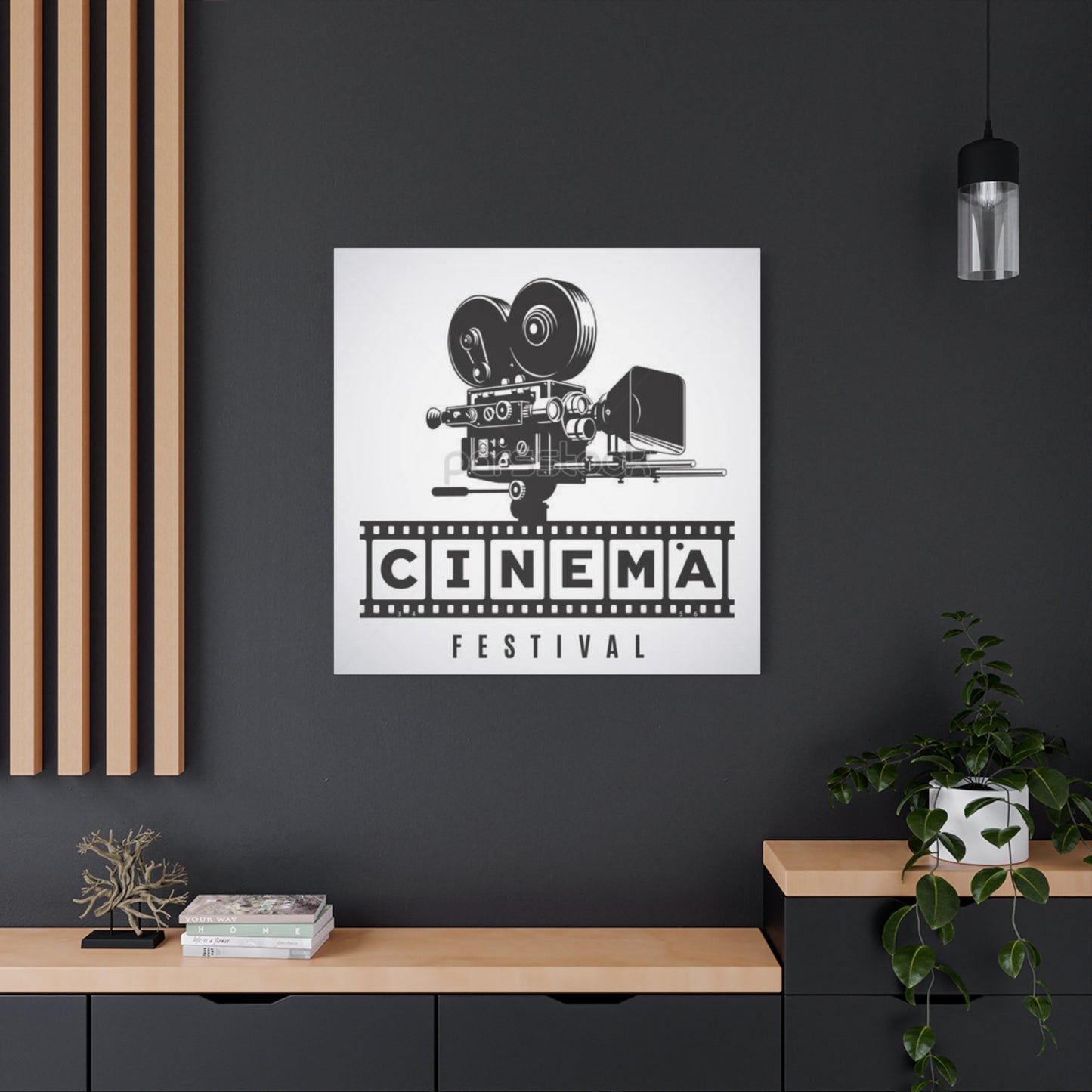 Cinema Festival Graffiti Wall Art & Canvas Prints