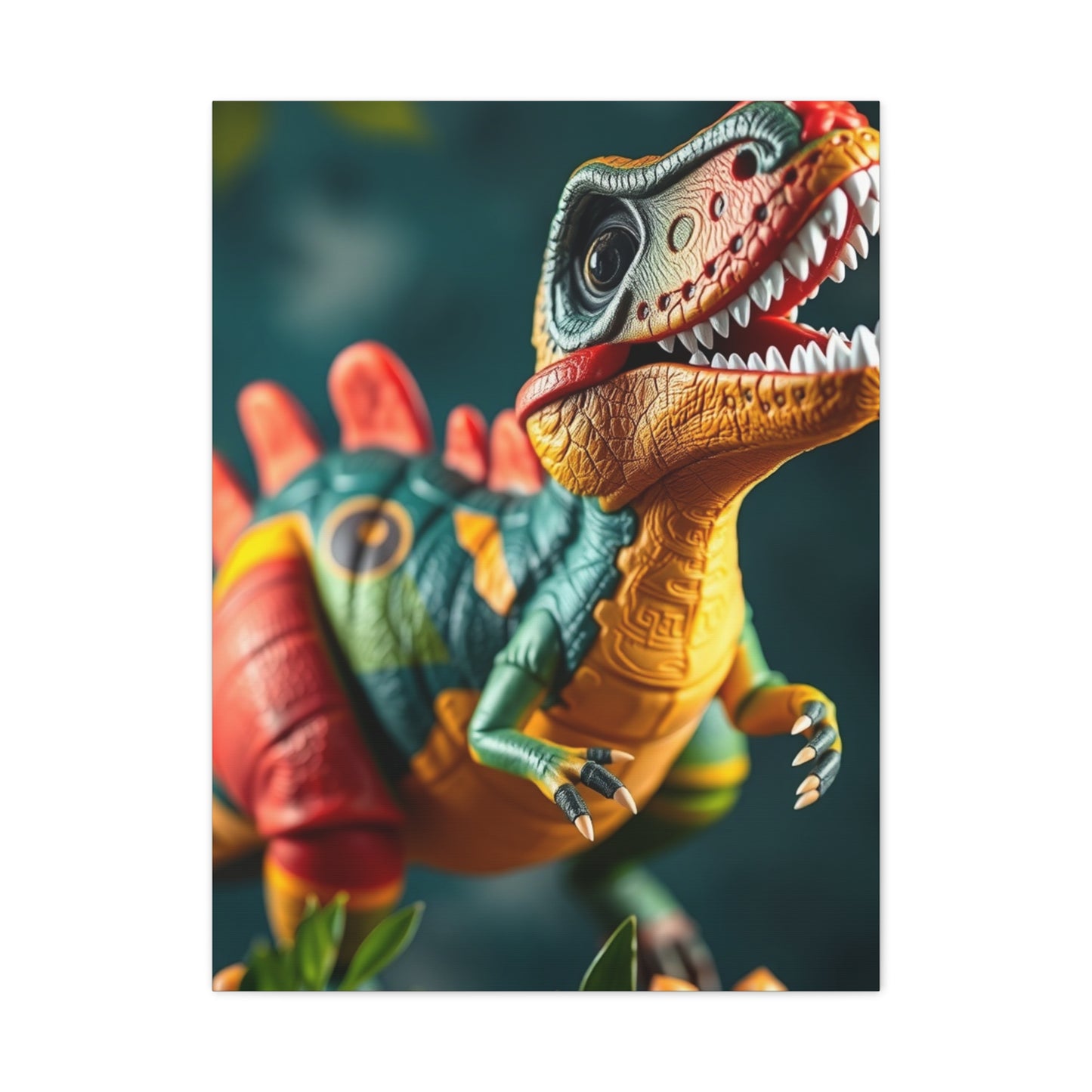 Kid’s Dinosaur Art Canvas Art 3 Wall Art & Canvas Print