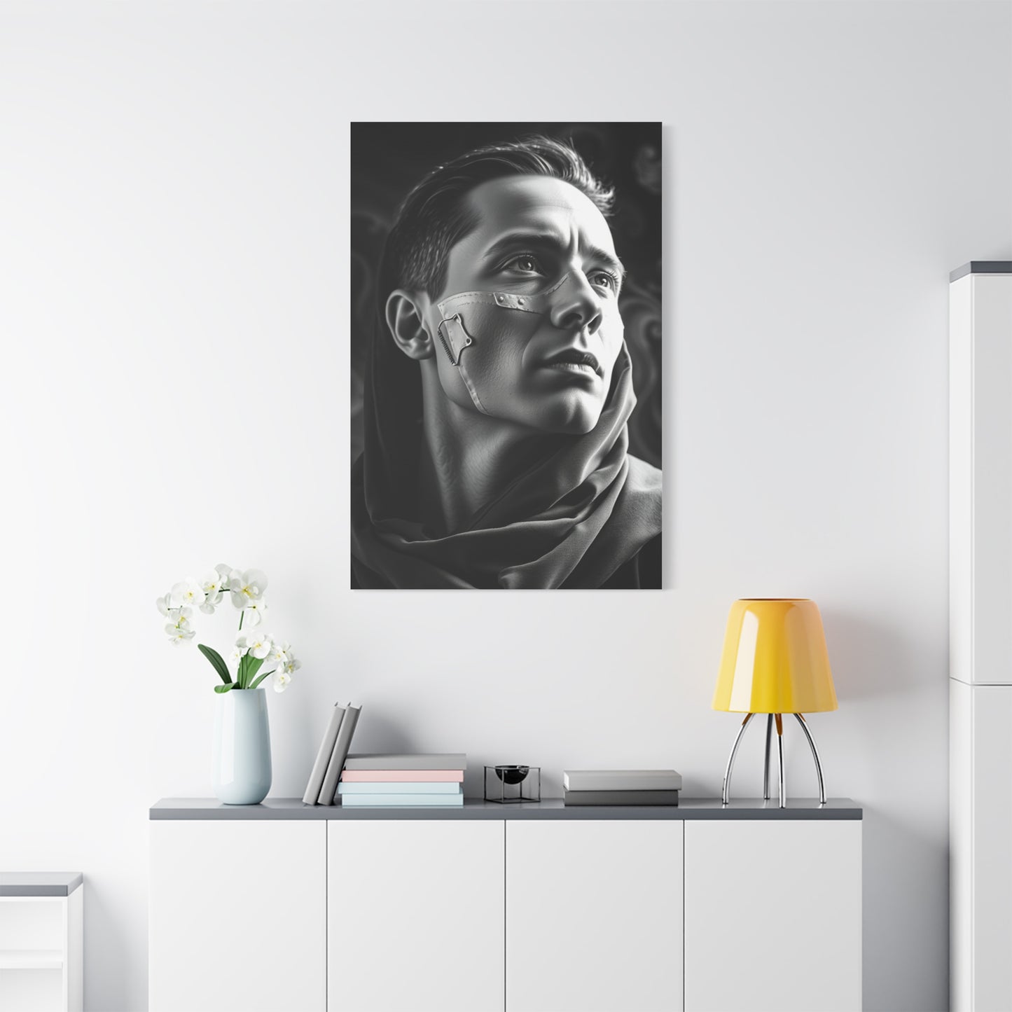 Opulent Contrast Gallery Piece Wall Art & Canvas Print