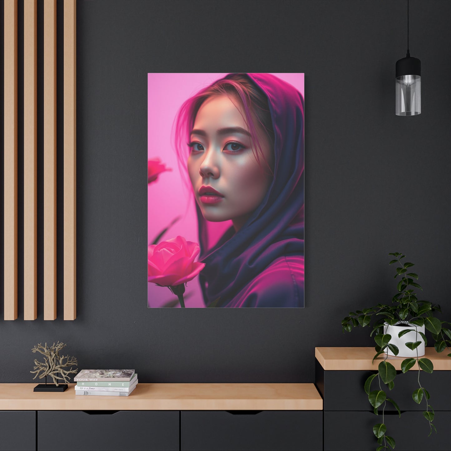 Rosé Reverie Canvas Masterpiece Wall Art & Canvas Print