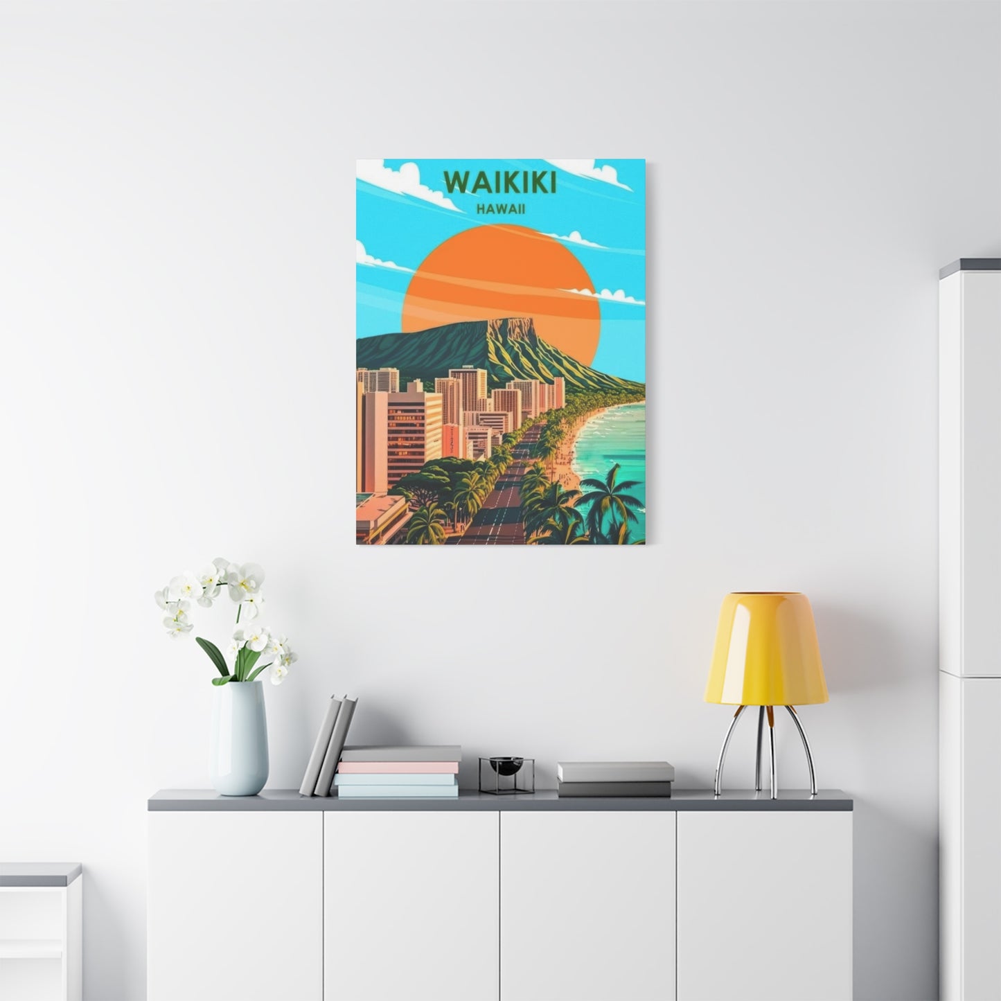 Waikiki Hawaii Wall Art & Canvas Prints