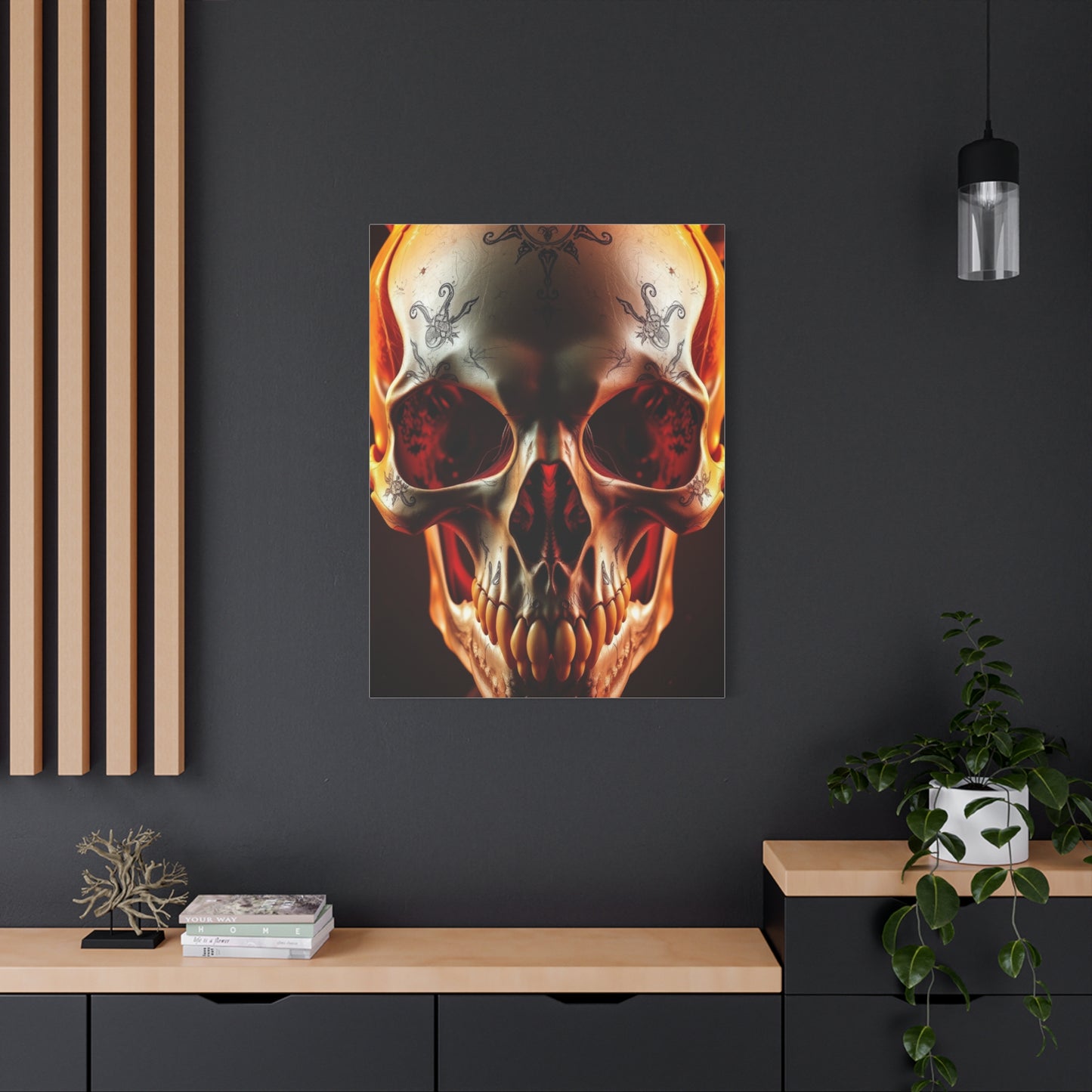 Skull Art Premium Canvas 19 Wall Art & Canvas Print