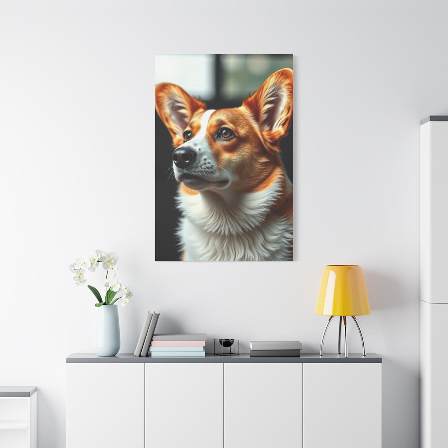 Corgi Dog Art Canvas Art 9 Wall Art & Canvas Print