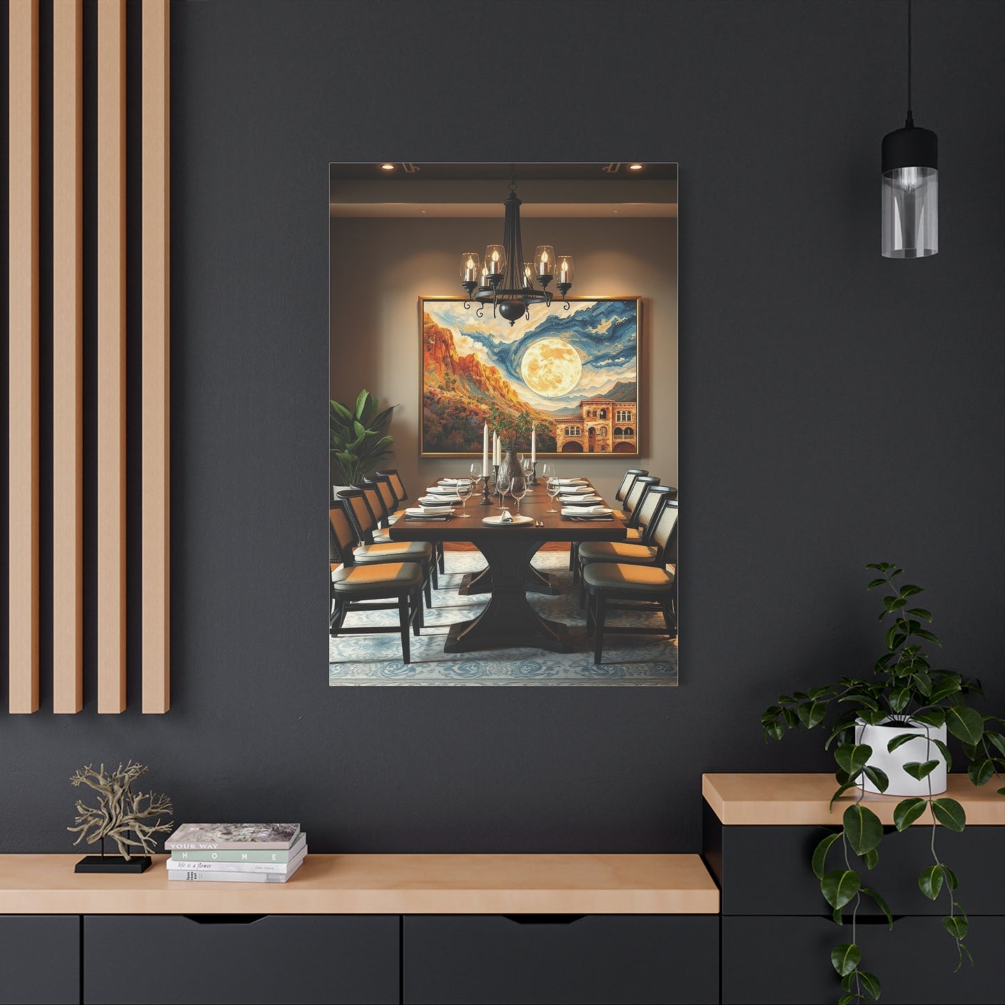 Luxurious Repast Art Piece Wall Art & Canvas Print