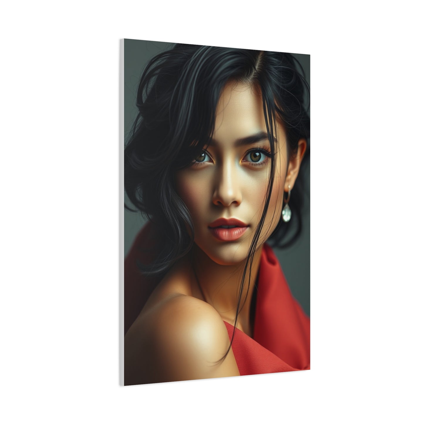 Luxurious Terra and Indigo Wall Art & Canvas Print