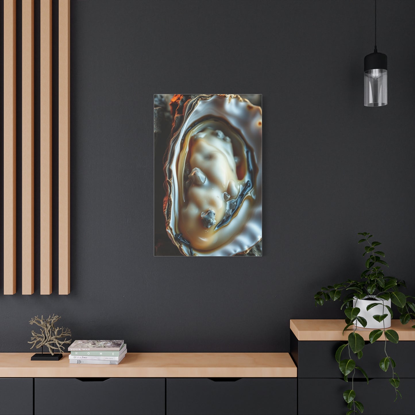 Oyster Art Canvas Art 3 Wall Art & Canvas Print