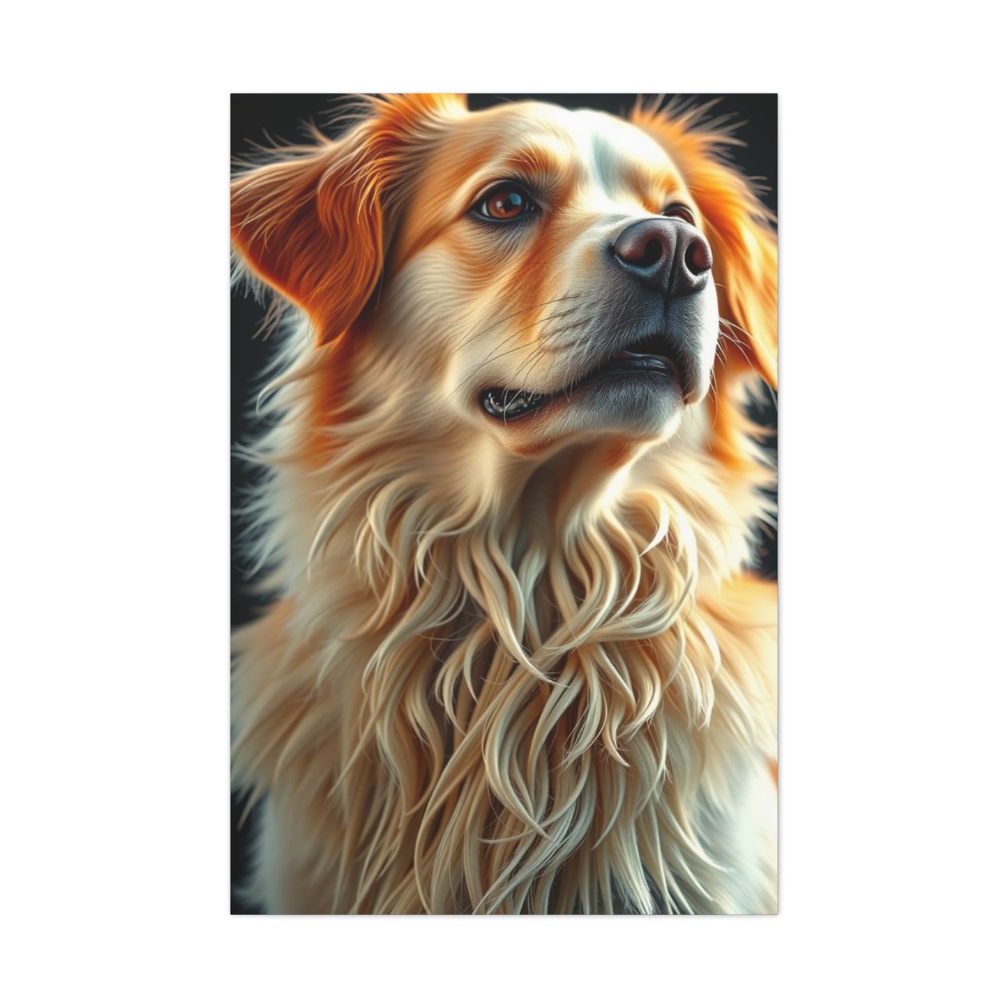 Noble Dog Renditions Canvas Wall Art & Canvas Print