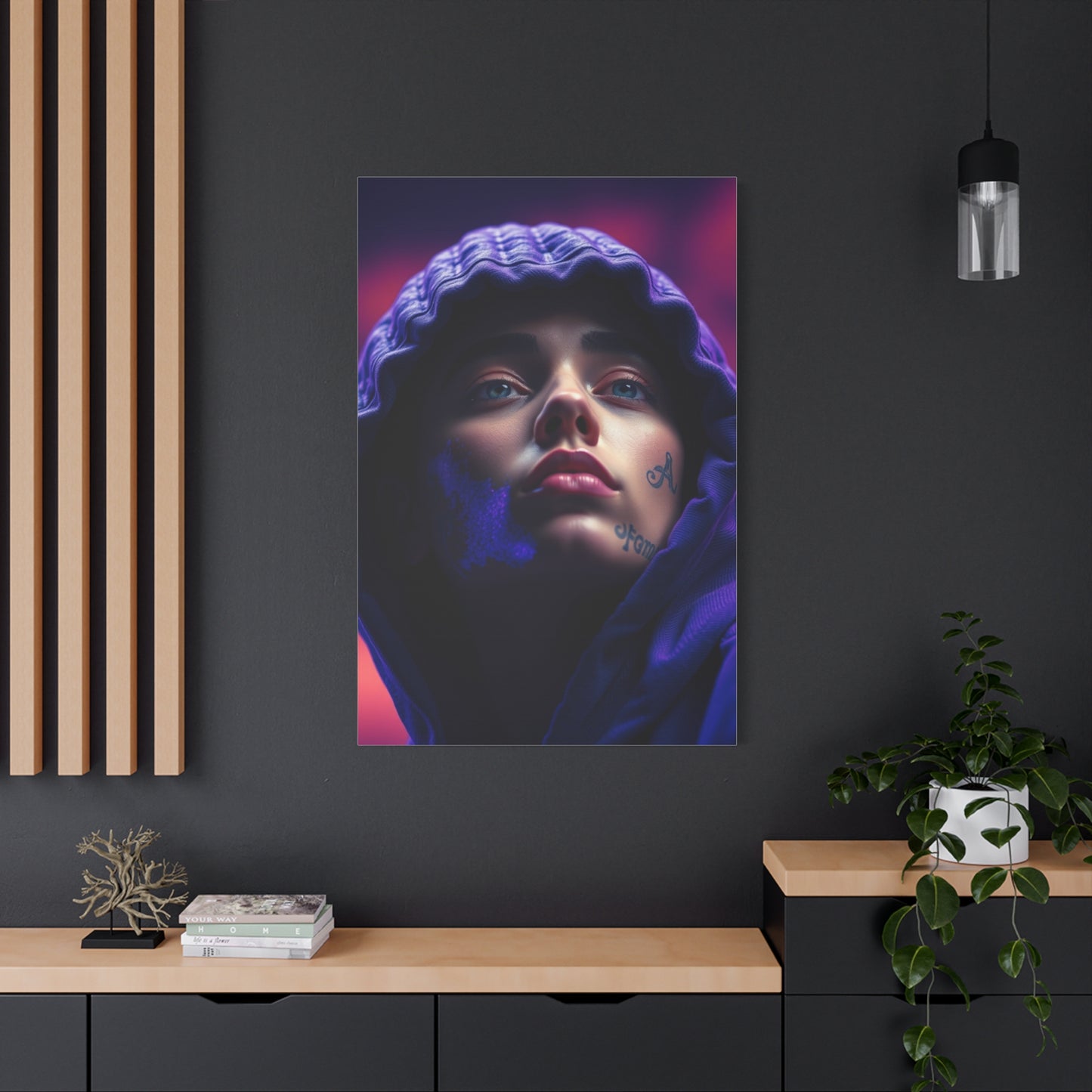 Violet Reverie Canvas