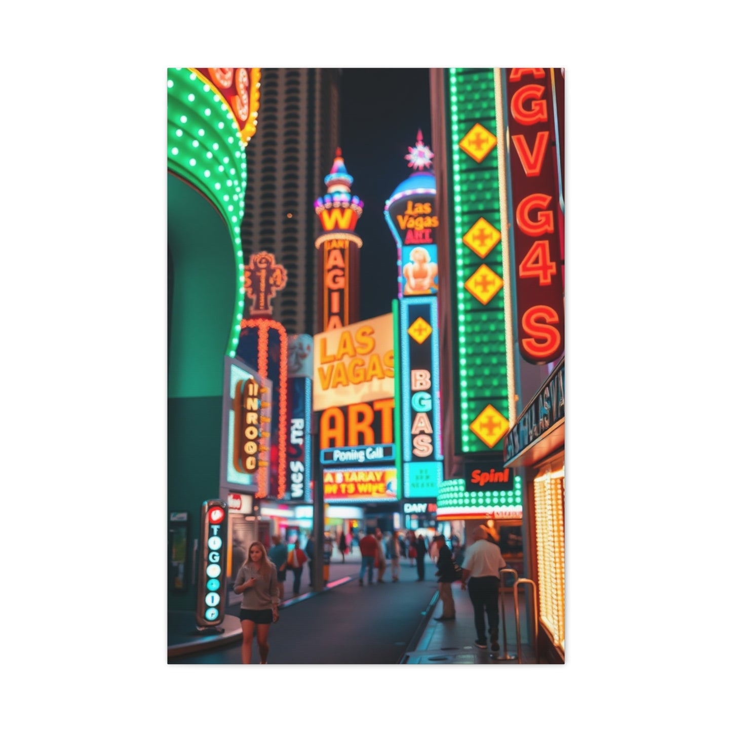 Las Vagas Art Supreme Gallery Wall Art & Canvas Print