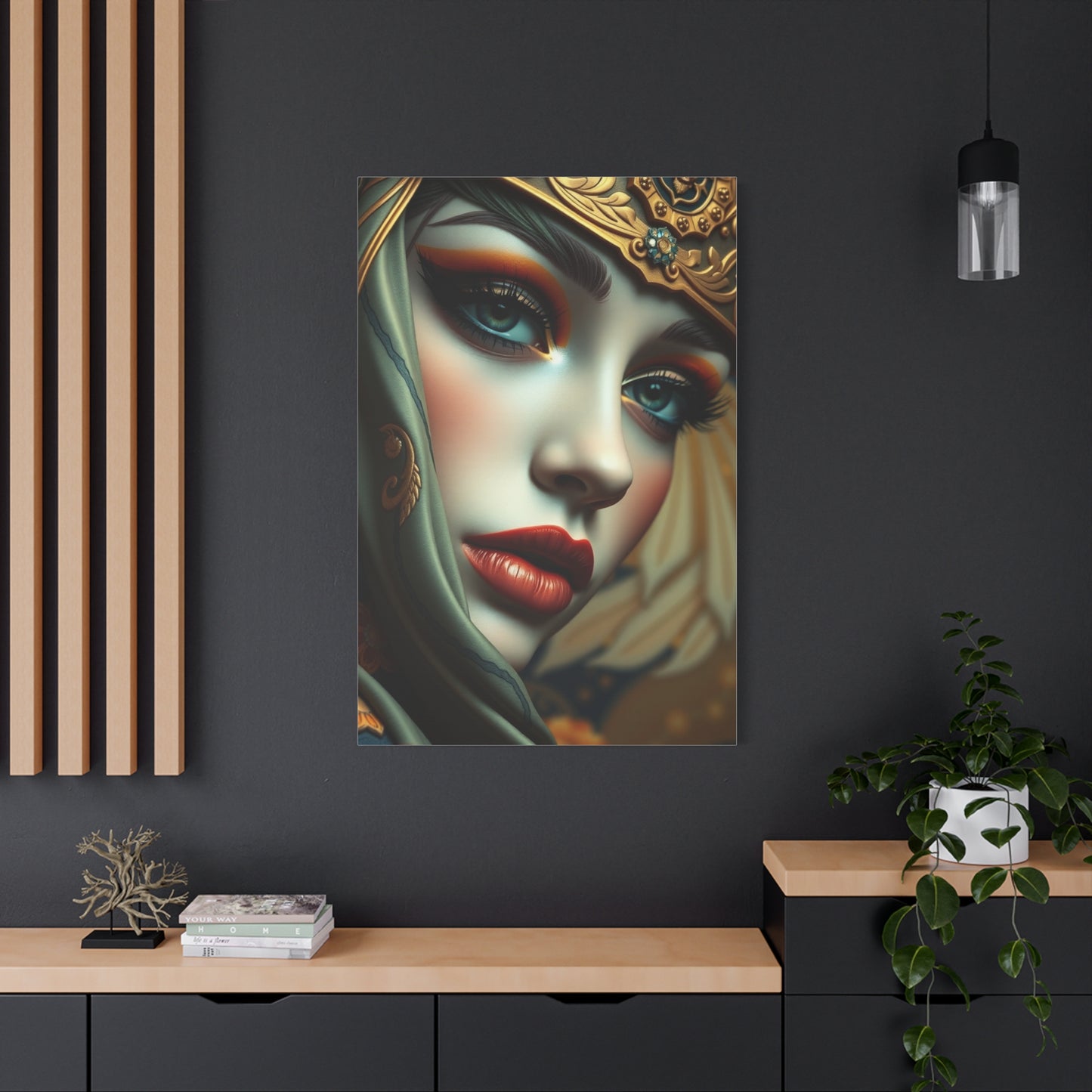 Chic Aesthetic Mural Wall Art & Canvas Print