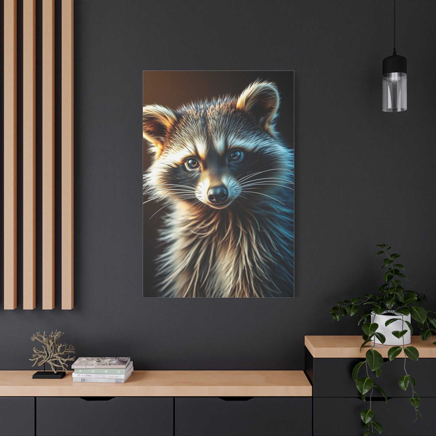 Elite Raccoon Art Vision Wall Art & Canvas Print
