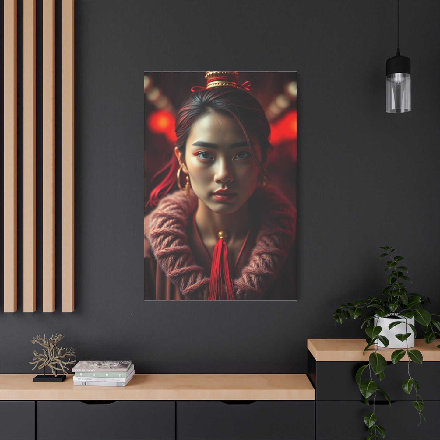 Garnet Essence Masterpiece Wall Art & Canvas Print