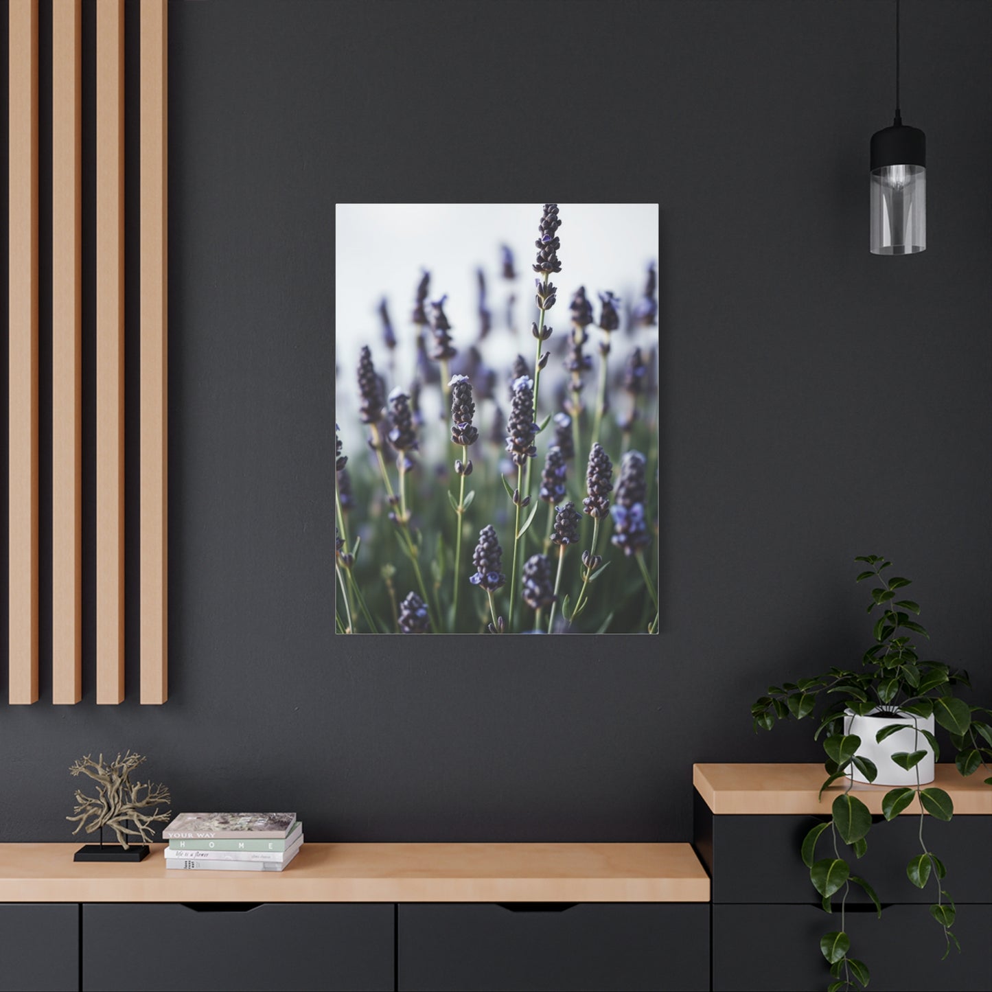 Lavender Herb Art Canvas Art 4 Wall Art & Canvas Print