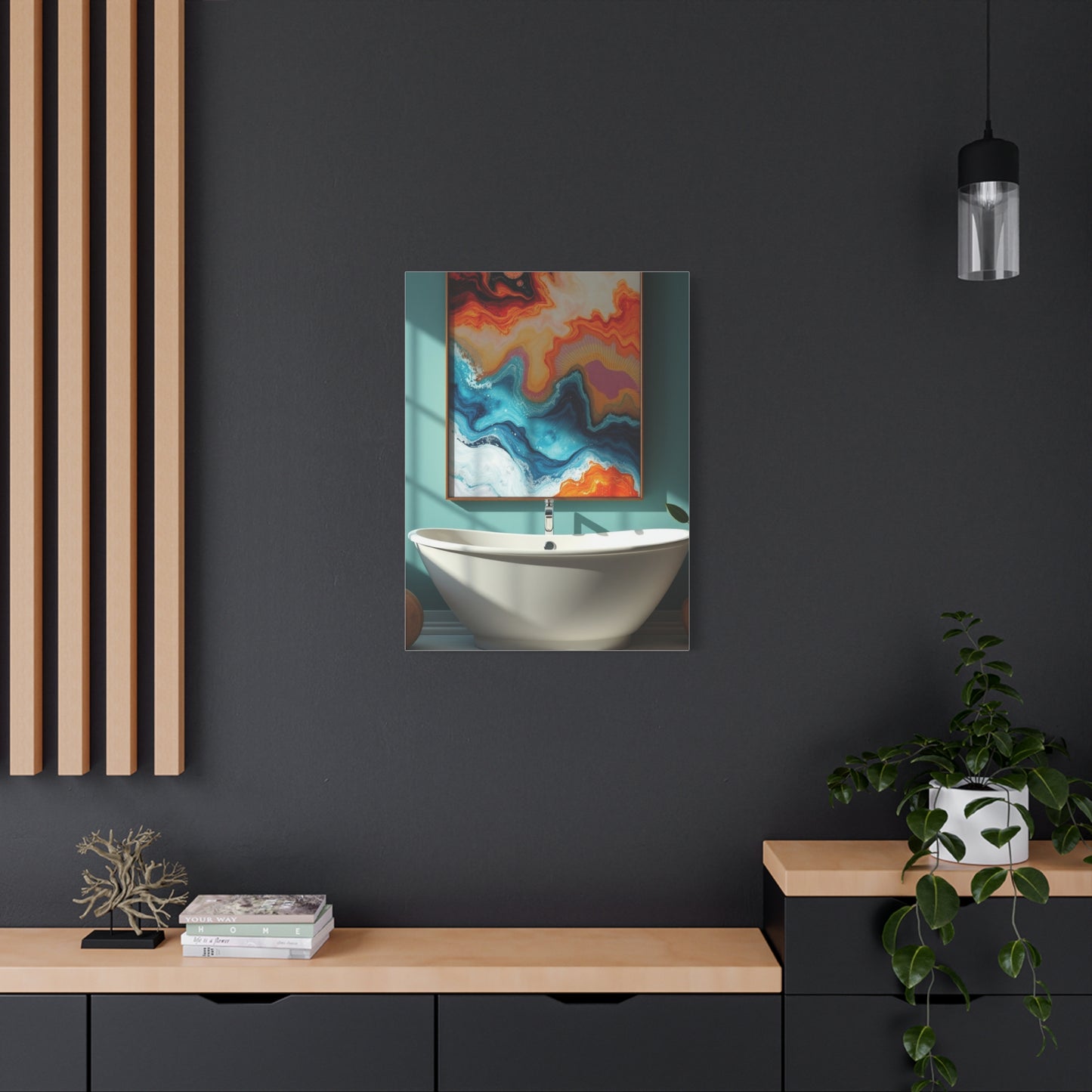 Lavish Spa Wall Elegance Wall Art & Canvas Print