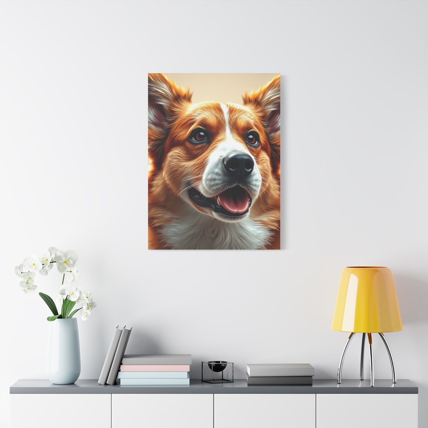Corgi Dog Art Canvas Art 3 Wall Art & Canvas Print