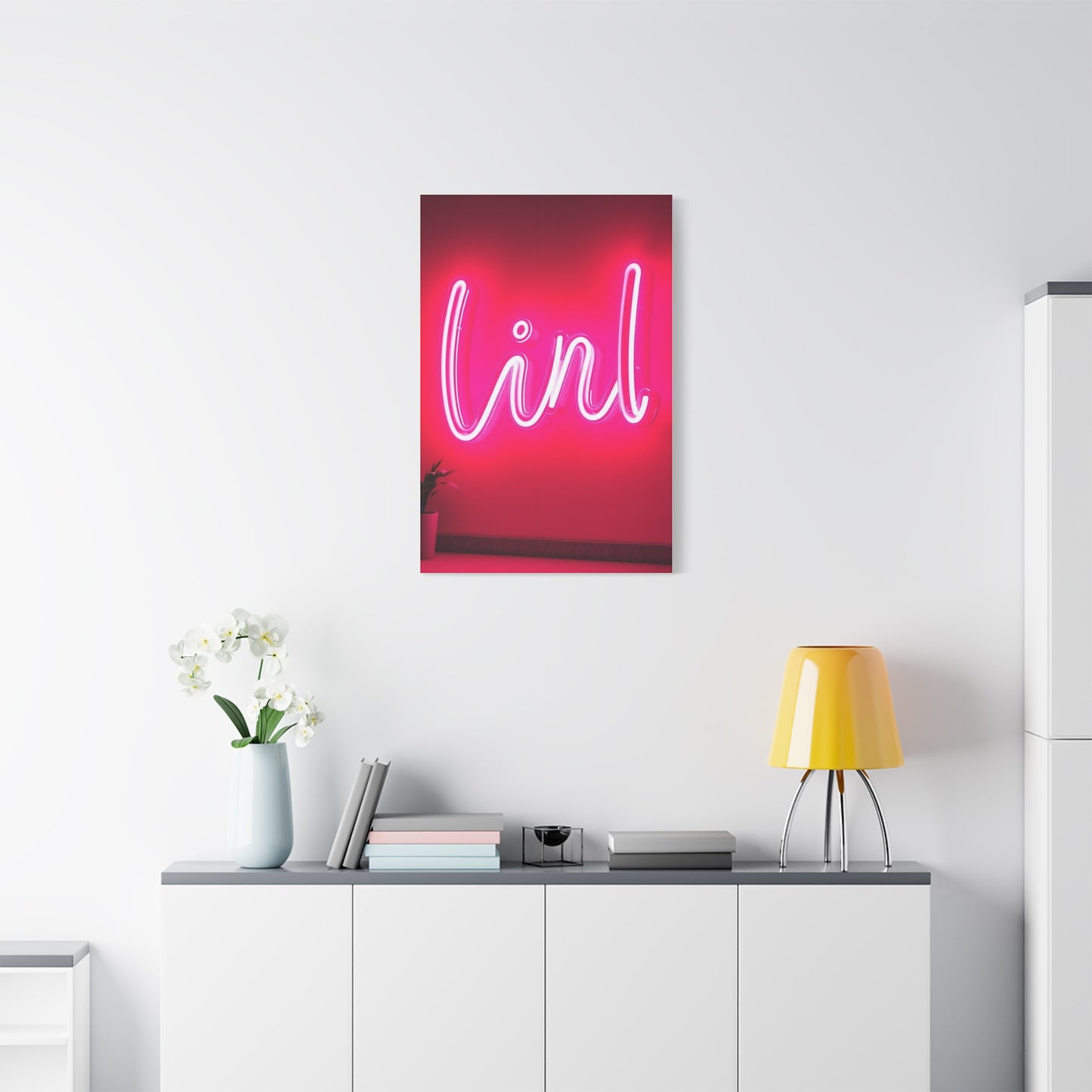 Pink Majesty Art Statement Wall Art & Canvas Print