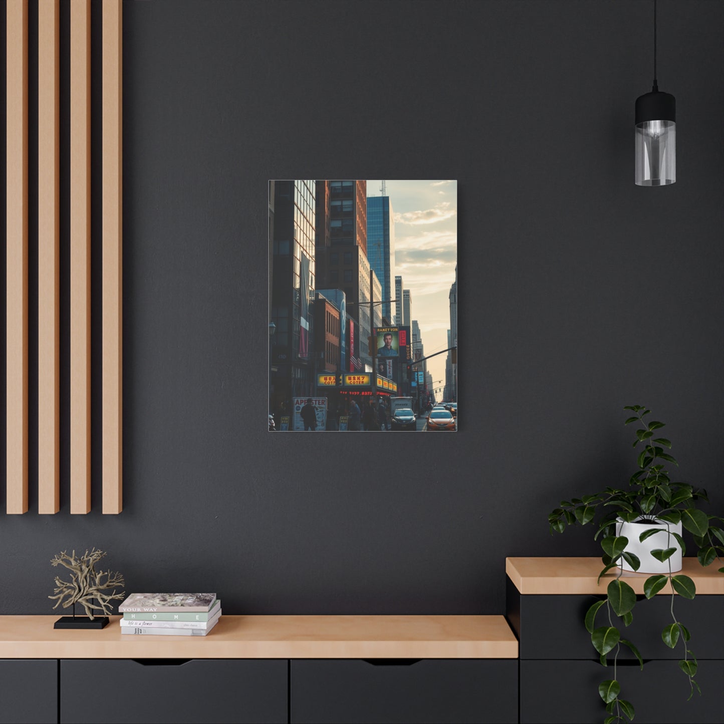 Times Square Luminosity Wall Art & Canvas Print
