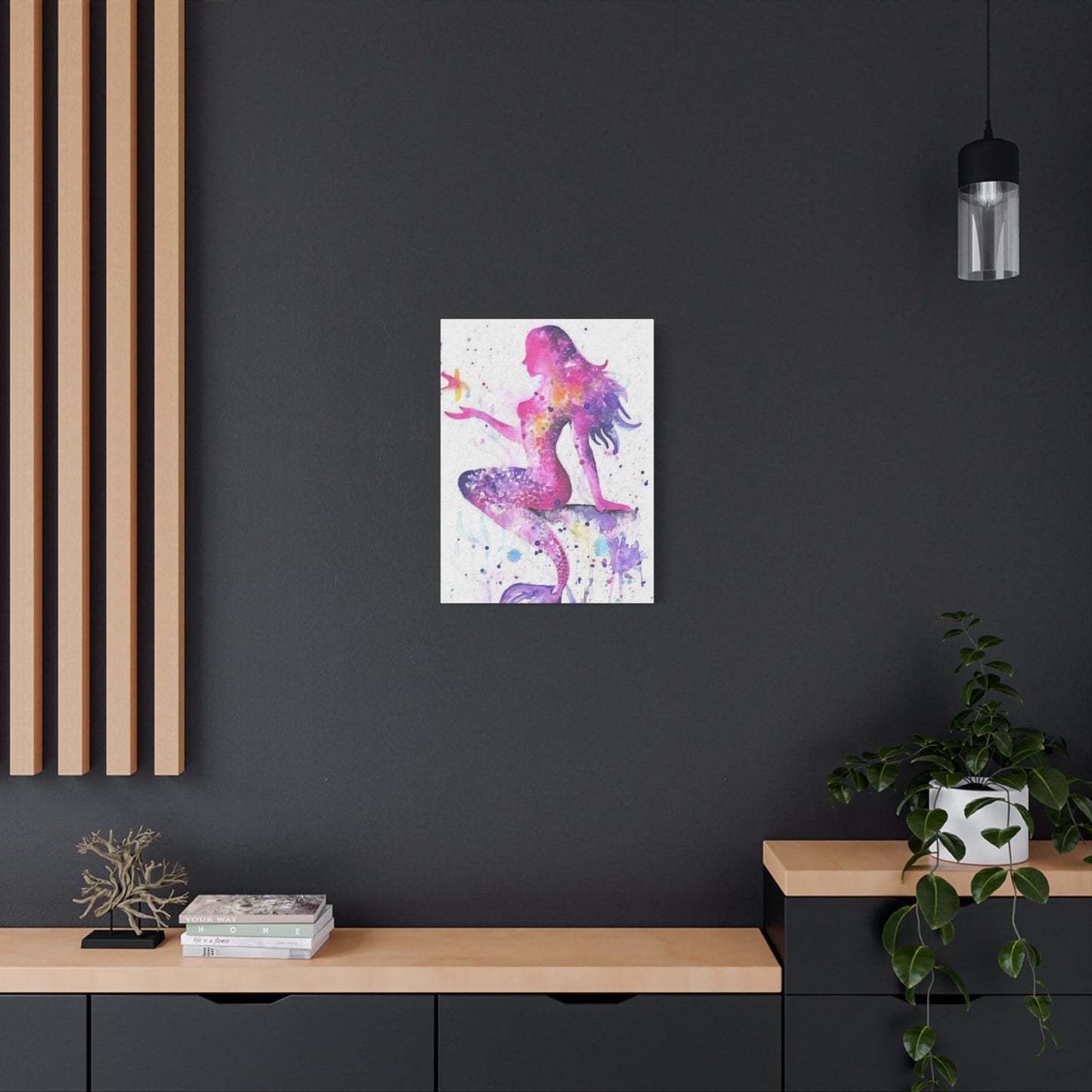 Colorful Mermaid Wall Art & Canvas Prints