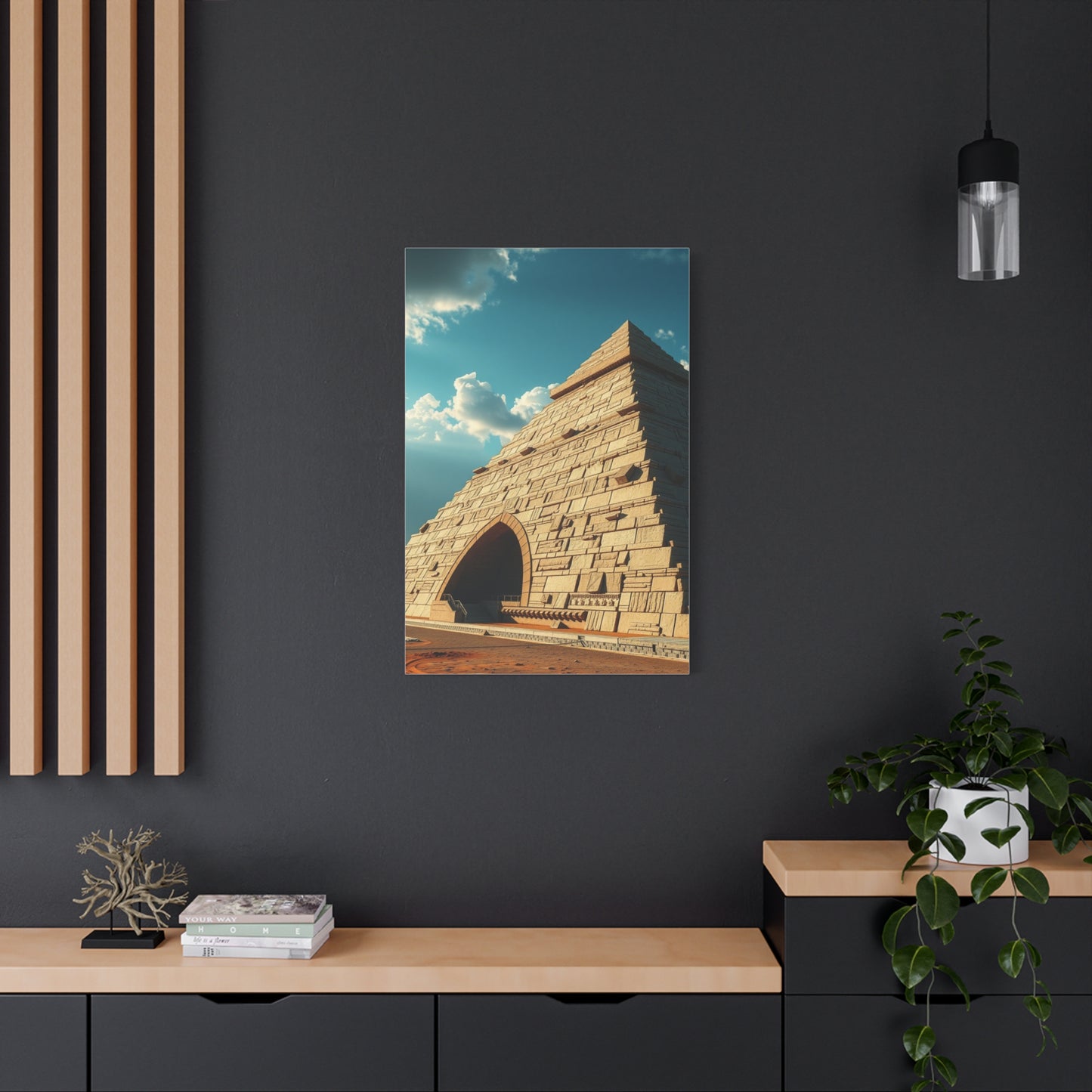 Pyramid Art Canvas Art 5 Wall Art & Canvas Print