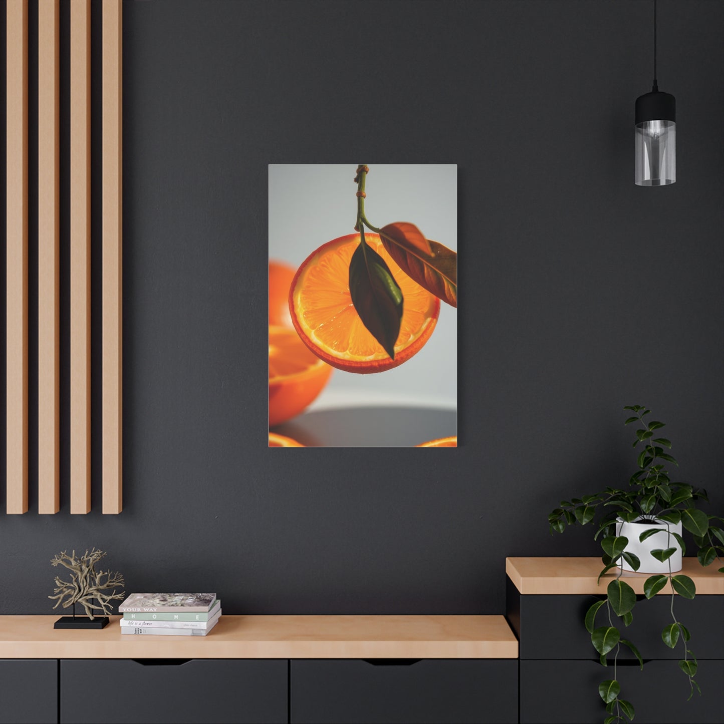Vermilion Splendor Artwork Wall Art & Canvas Print
