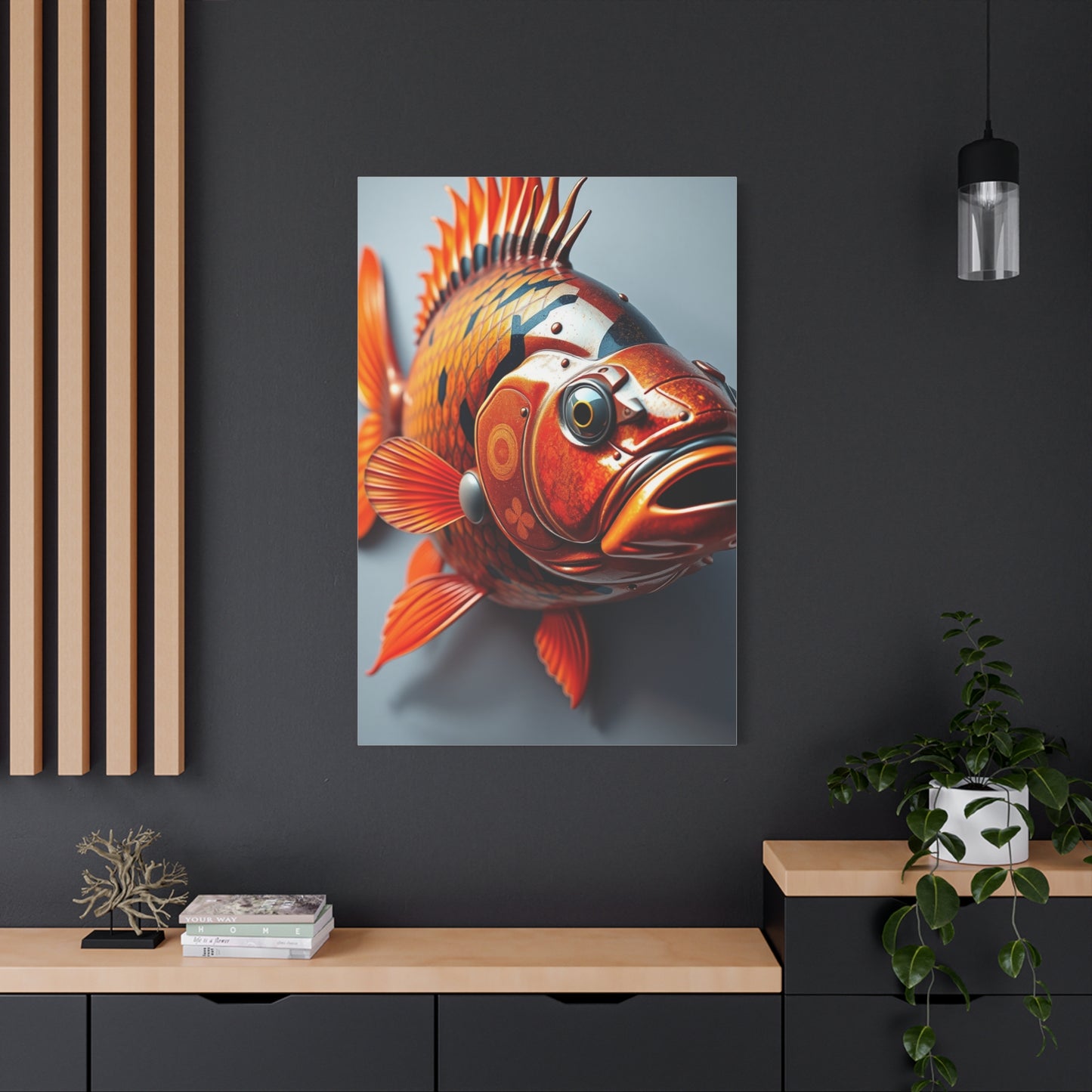 Vision Fish Wall Art Art Wall Art & Canvas Print