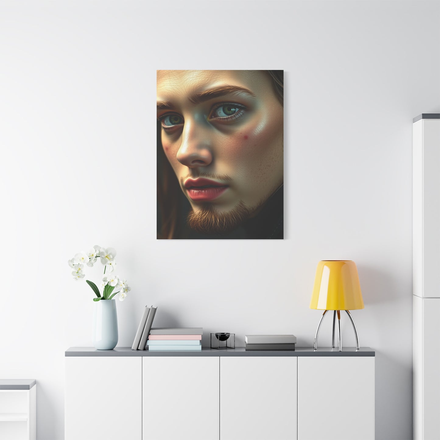 Luminous Brushstroke Masterpiece