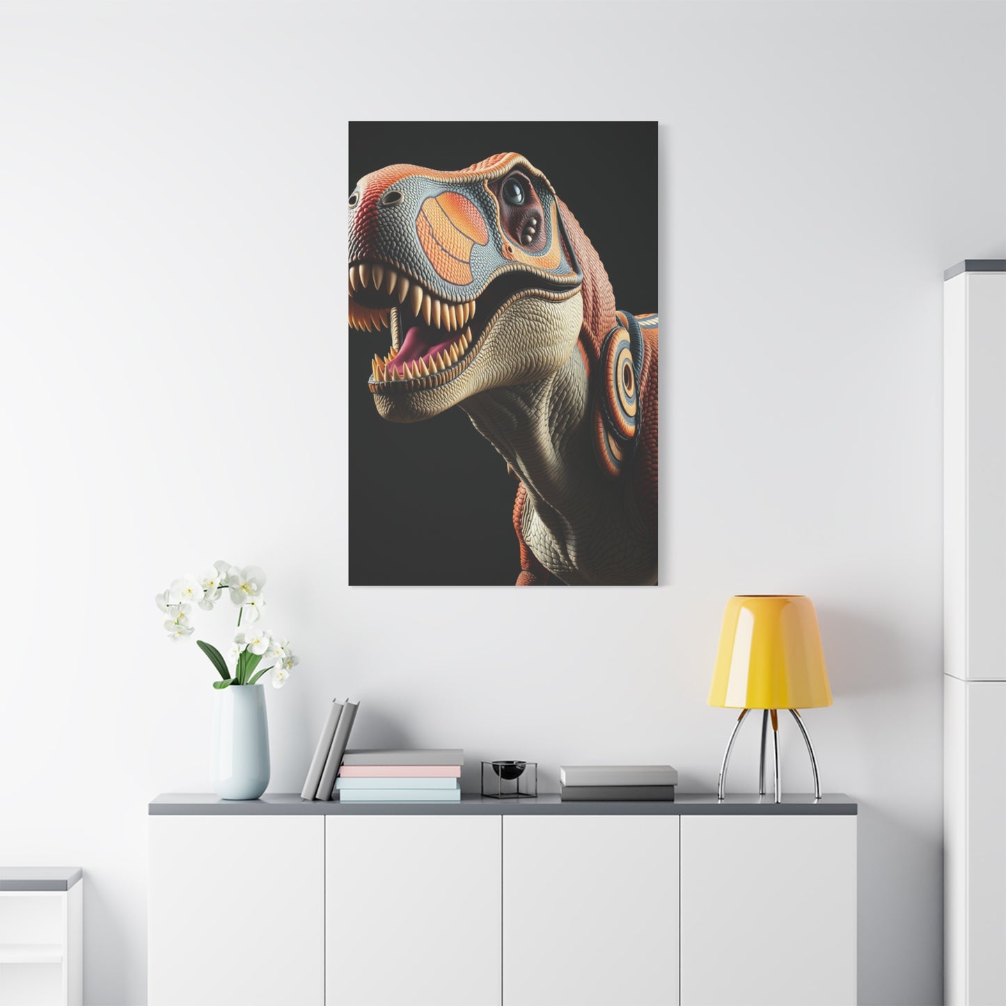 Tyrannosaurus Rex Art Canvas Art 8 Wall Art & Canvas Print