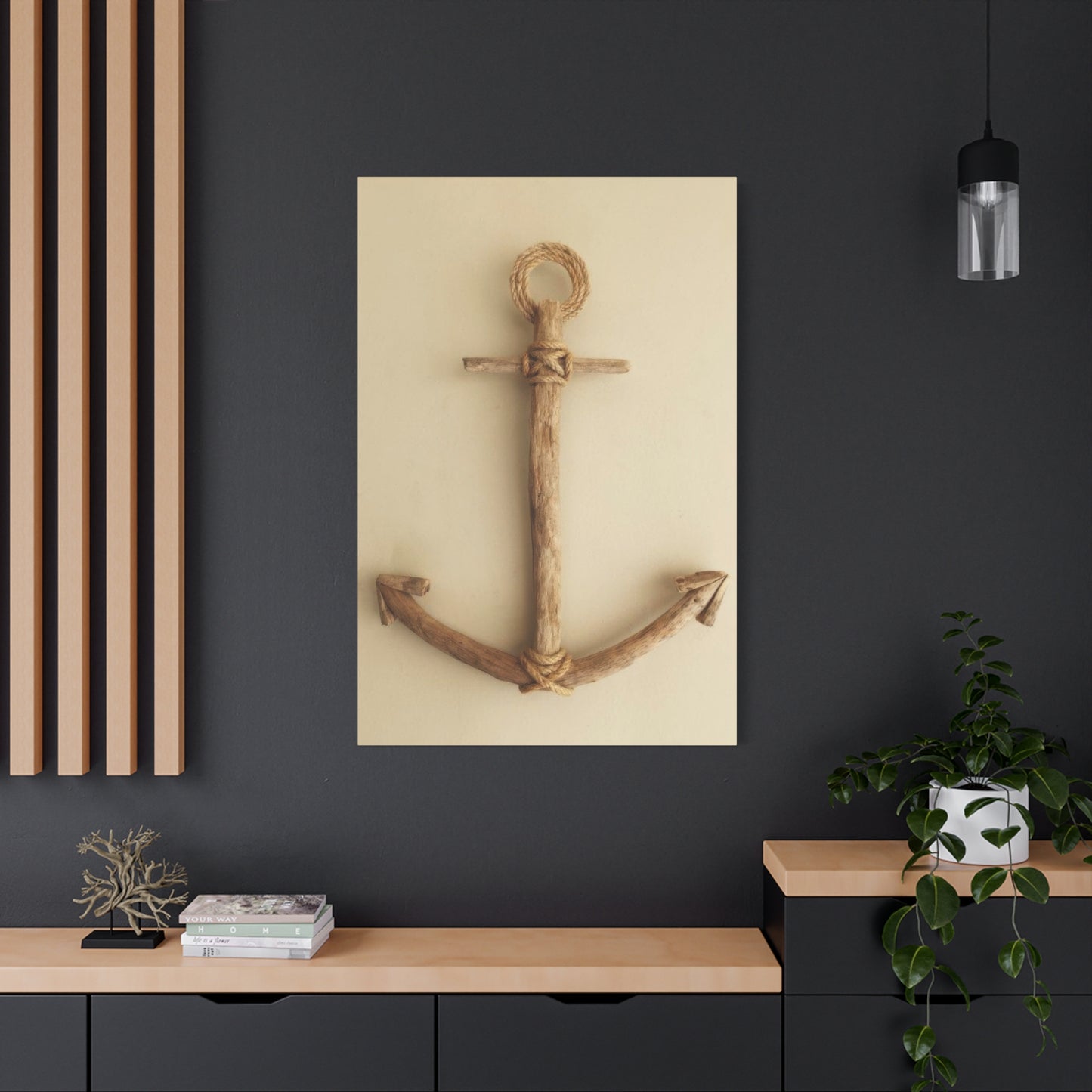 Driftwood Anchor Wall Art & Canvas Prints
