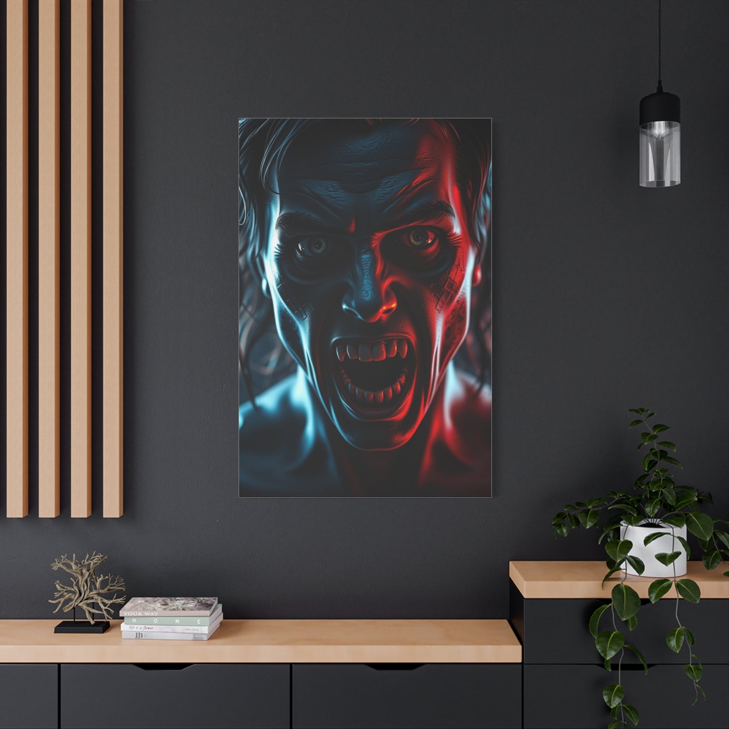 Eerie Nocturne Masterpiece Wall Art & Canvas Print