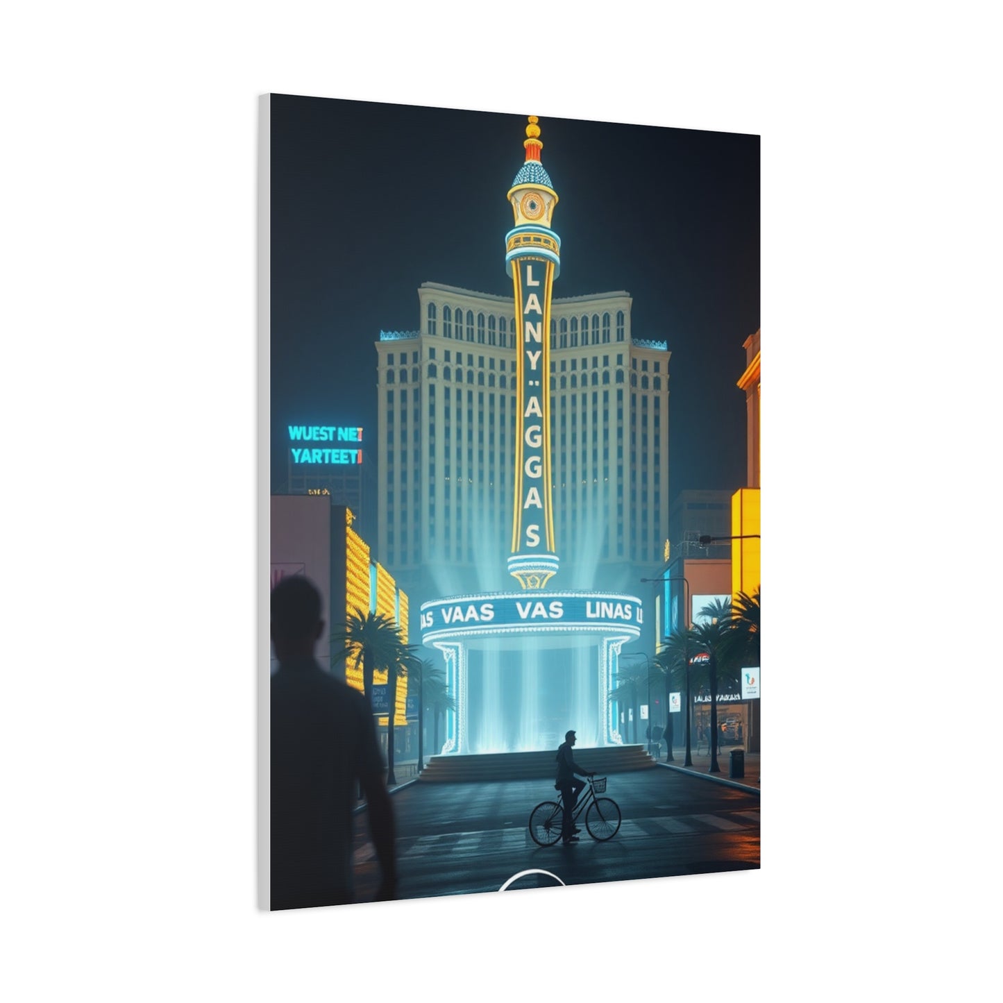 Las Vagas Art Canvas Art 8 Wall Art & Canvas Print