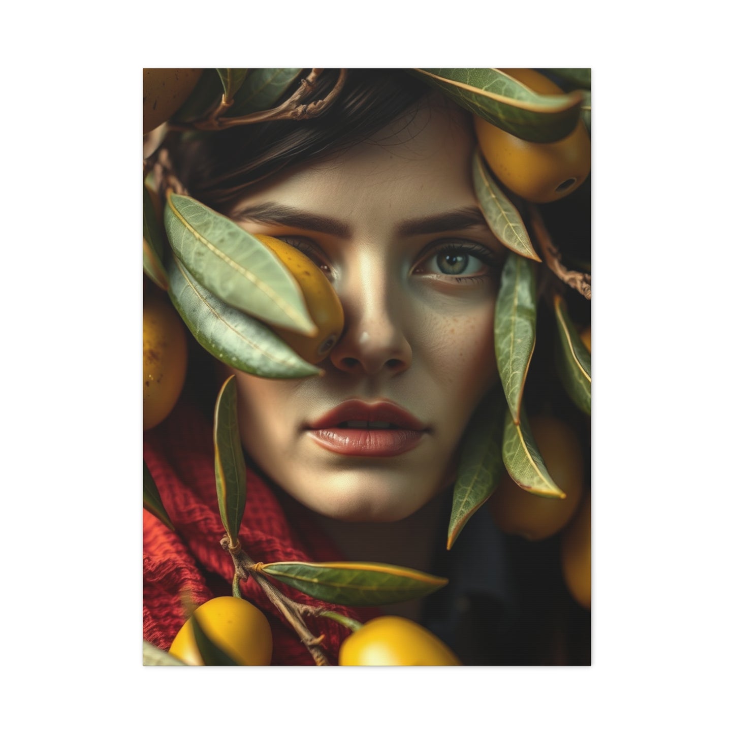 Verdant Elegance Canvas Wall Art & Canvas Print