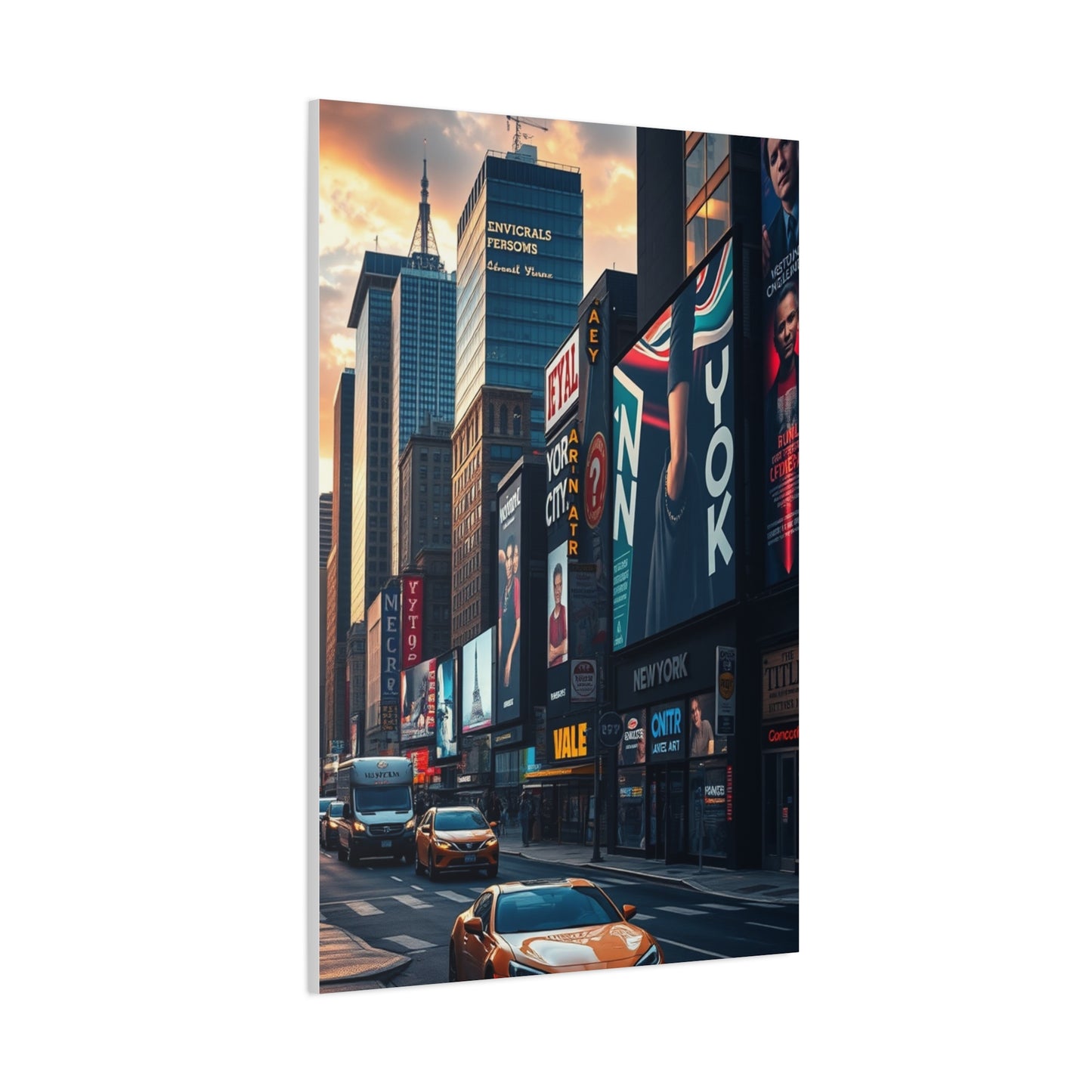 SoHo Chic Panorama Wall Art & Canvas Print