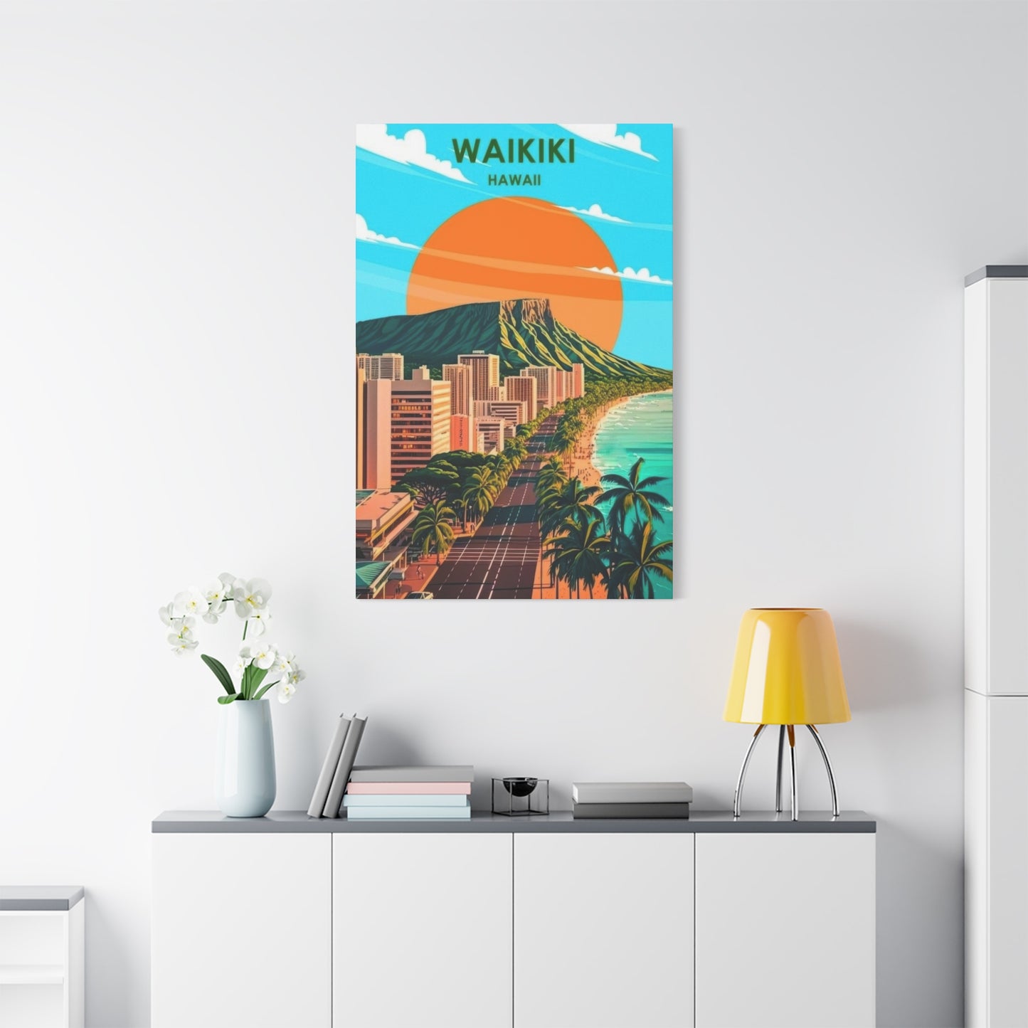 Waikiki Hawaii Wall Art & Canvas Prints