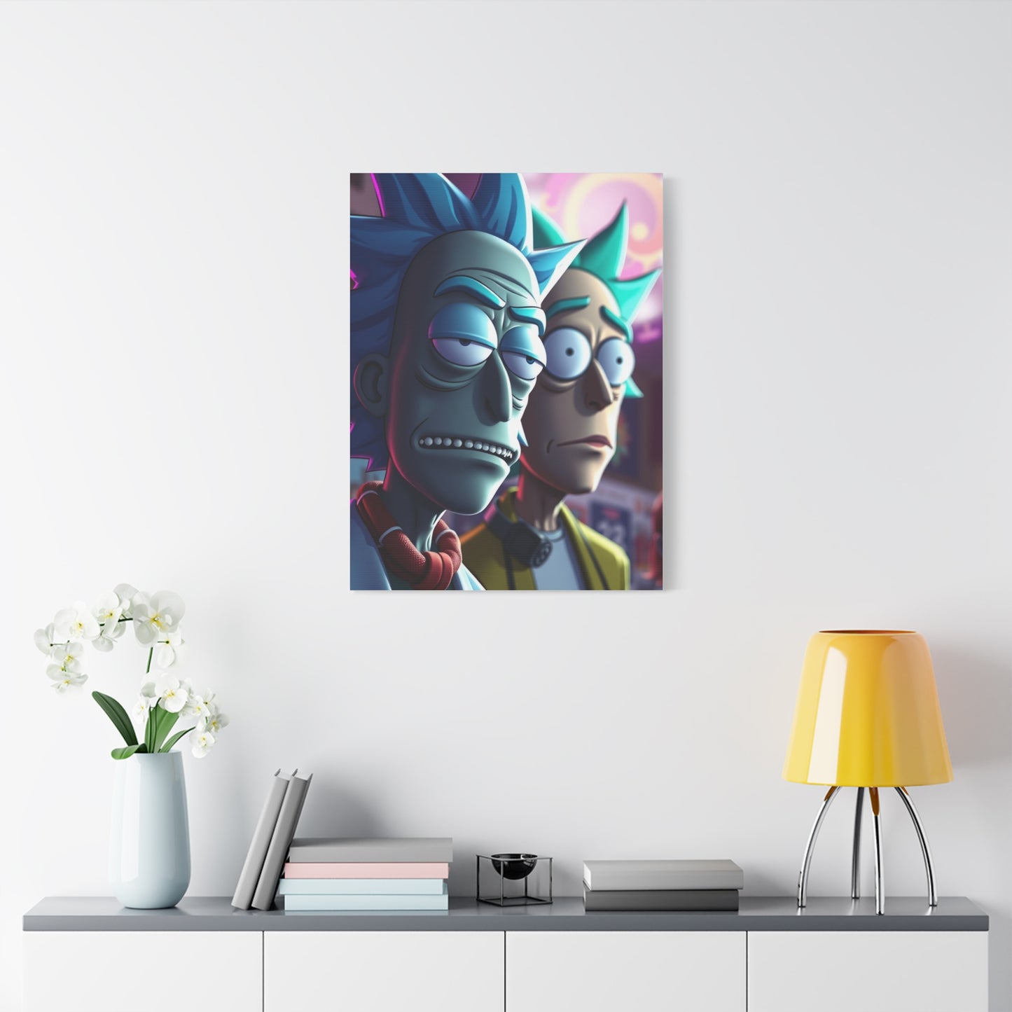 Rick and Morty Art Premium Canvas 20 Wall Art & Canvas Print