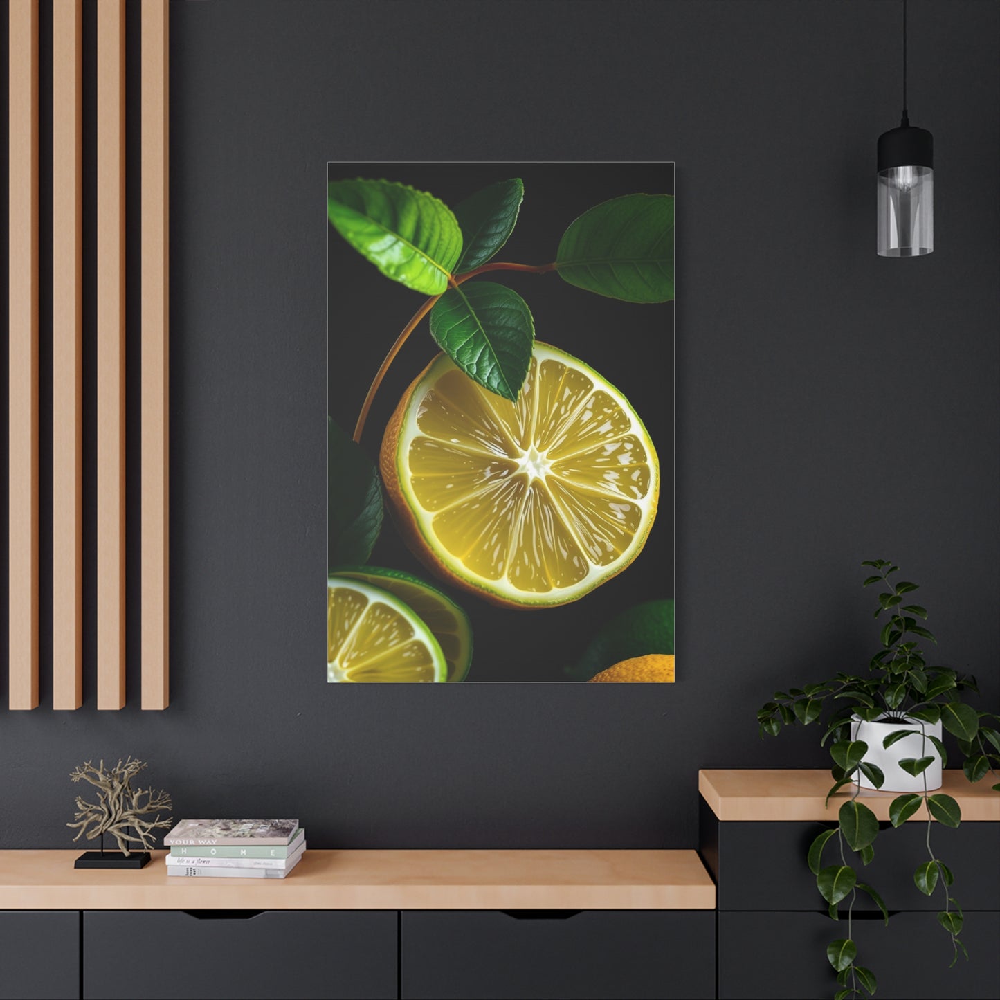 Elite Lemon & Lime Art Vision Wall Art & Canvas Print