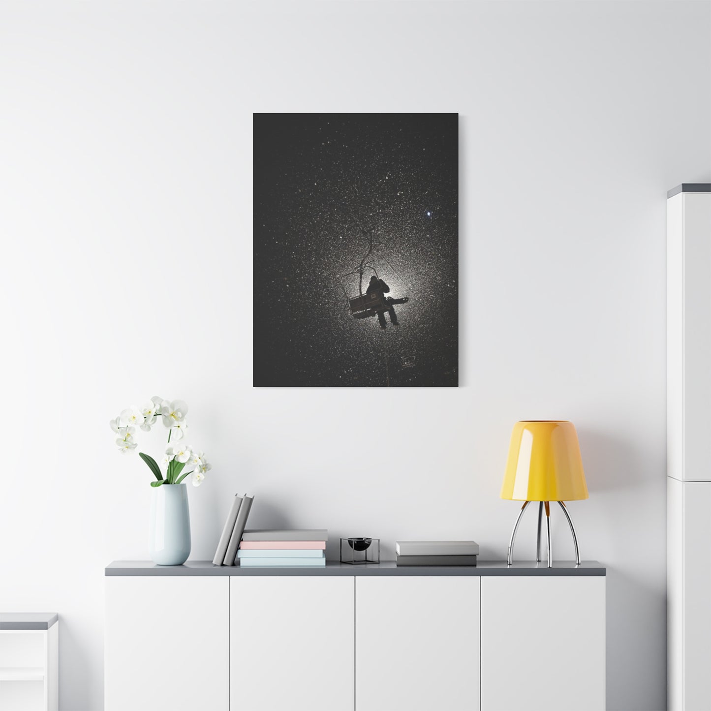 Gondola At Night Wall Art & Canvas Prints