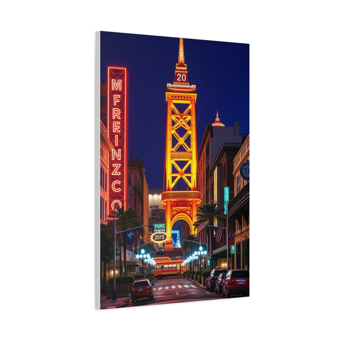 San Francisco Art Canvas Art 4 Wall Art & Canvas Print
