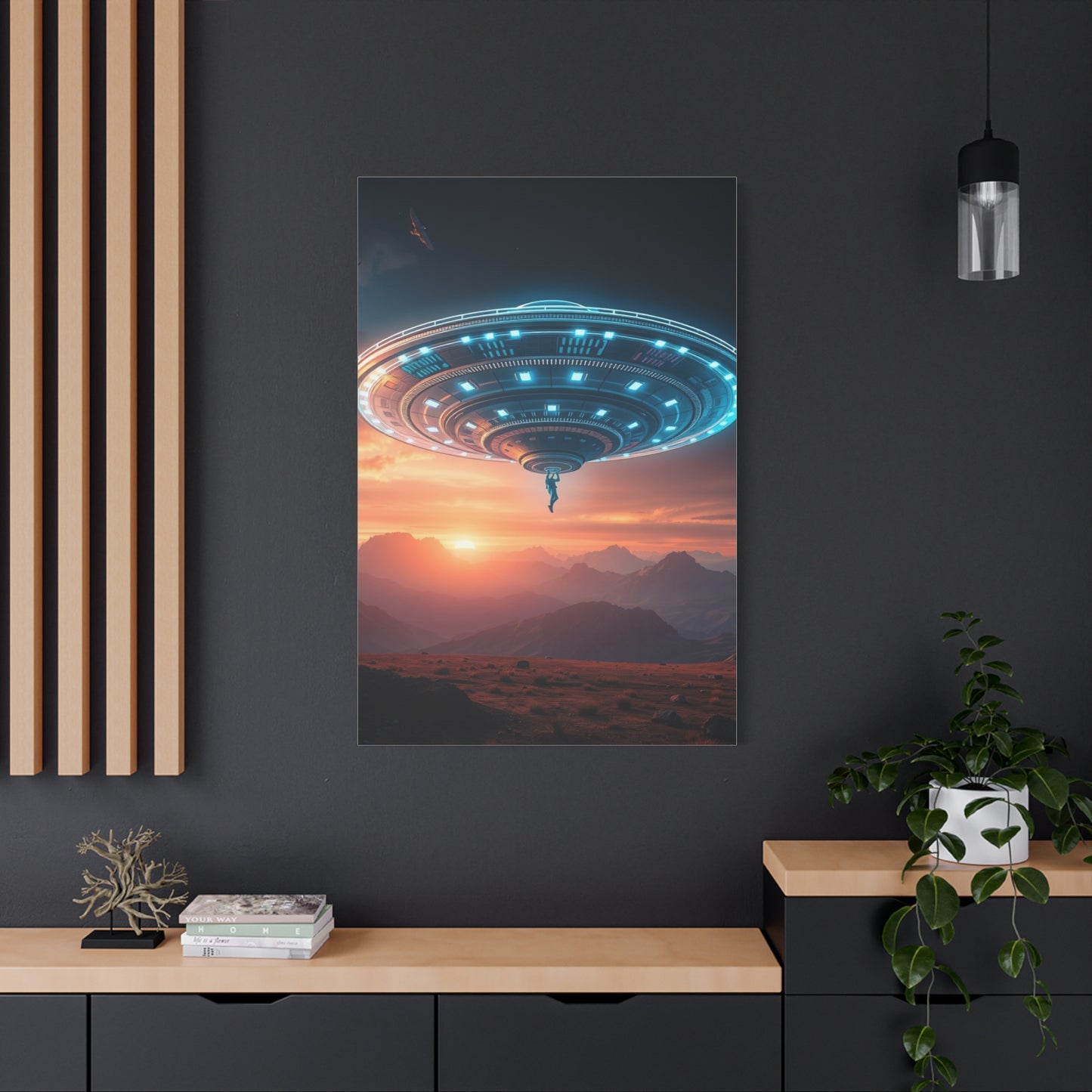 Celestial Enigma Canvas Wall Art & Canvas Print