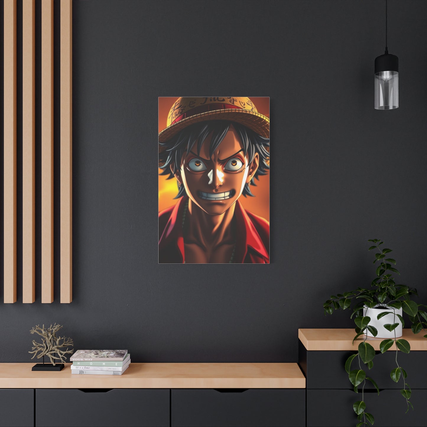 Monkey D. Luffy Art Canvas Art 8 Wall Art & Canvas Print