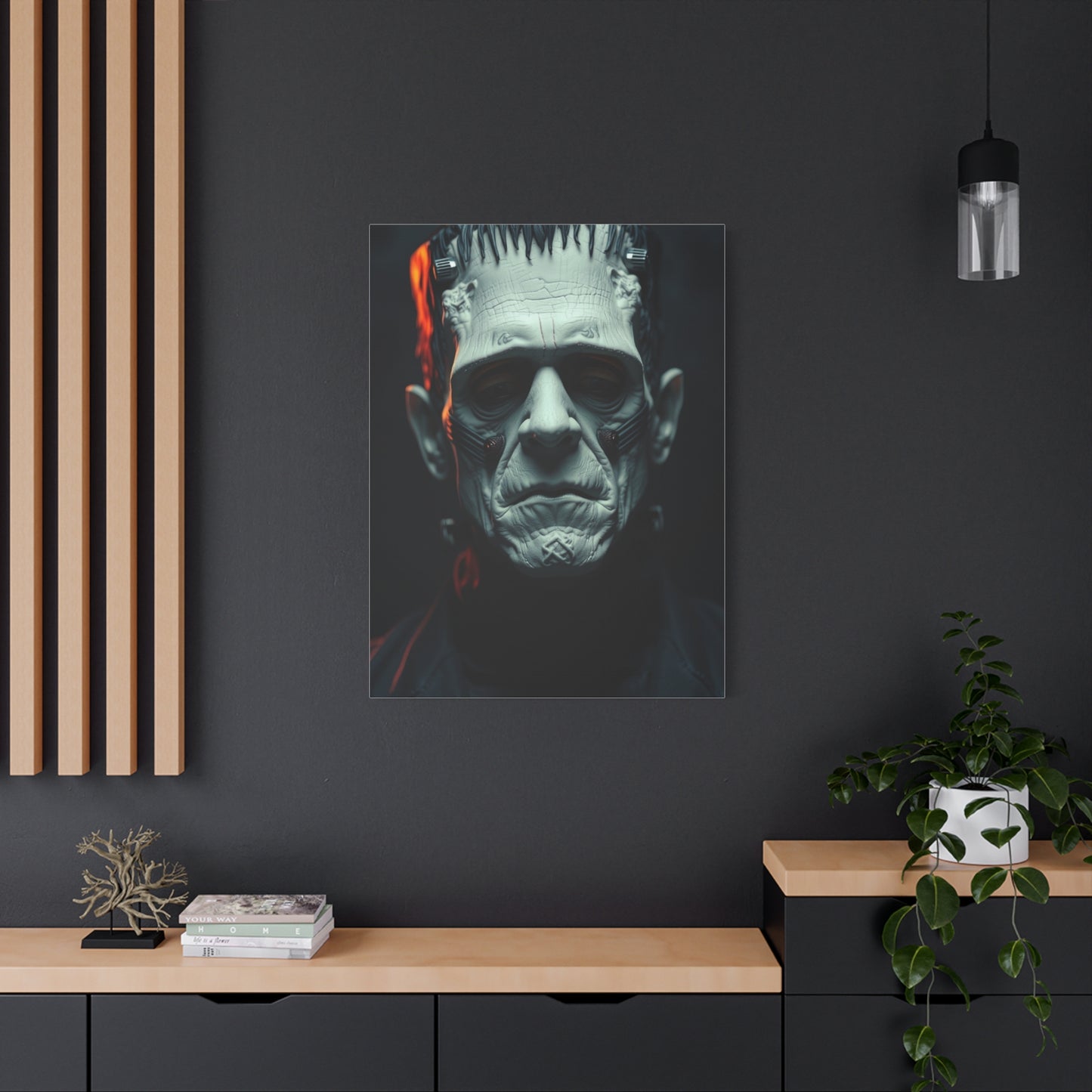 Monstrous Grandeur Canvas wall art & canvas print