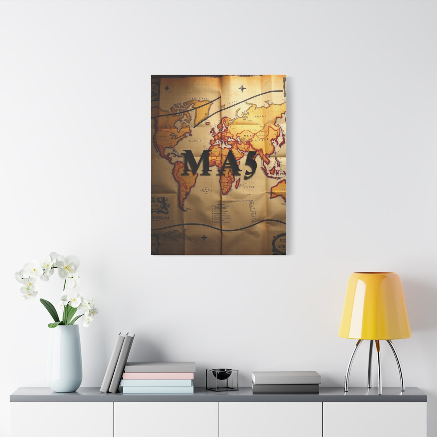 Luxury Antique Maps Art Collection Wall Art & Canvas Print