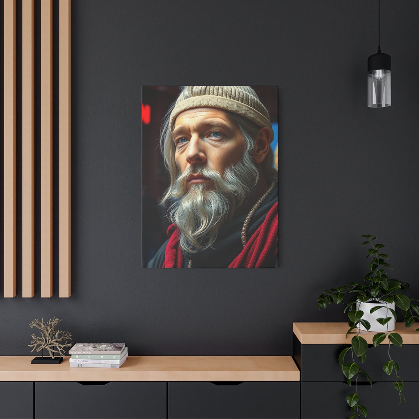 Perpendicular Splendor Canvas Wall Art & Canvas Print