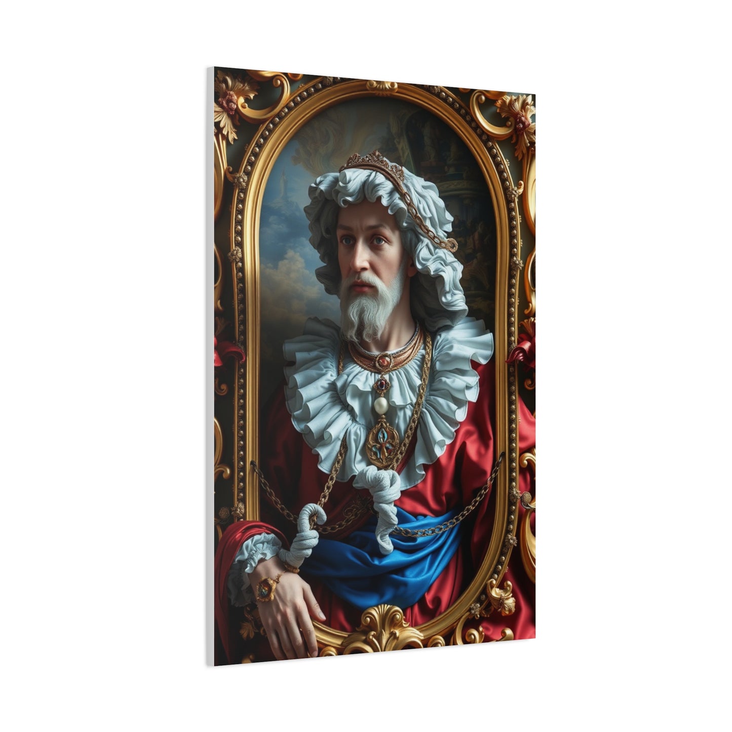 Gilded Elegance Tableau Wall Art & Canvas Print