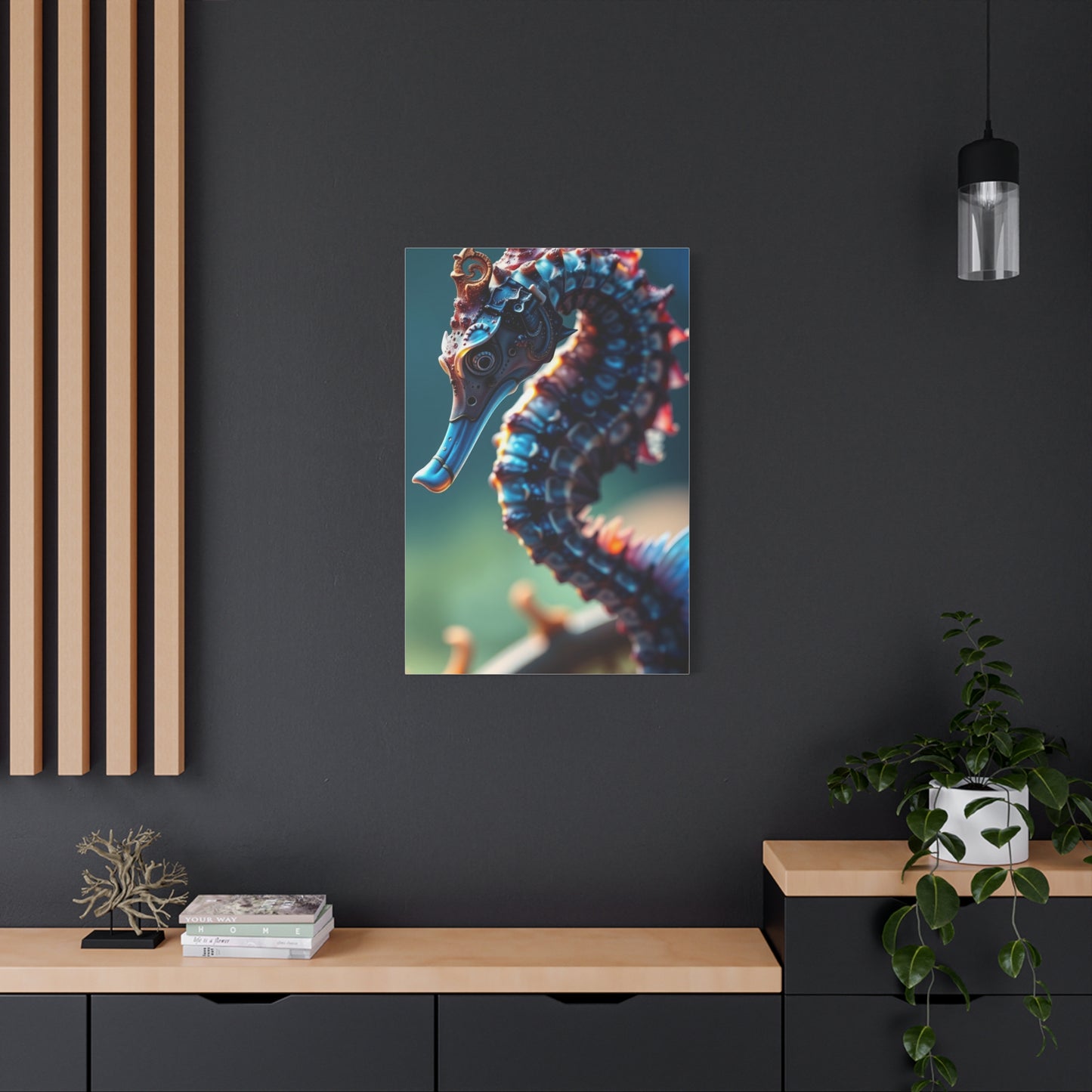 Seahorse Art Canvas Art 5 Wall Art & Canvas Print