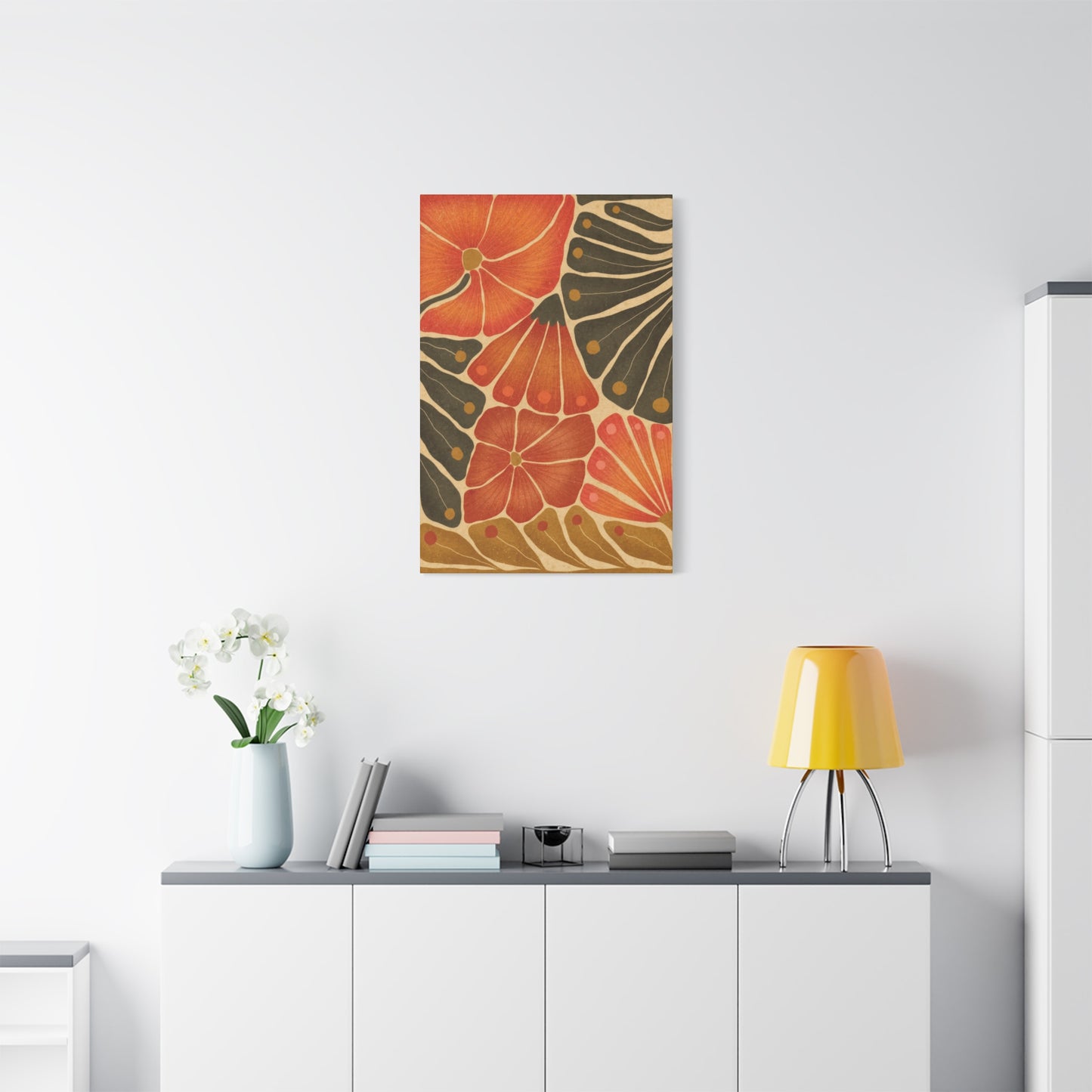Flower Abstract Colorful Wall Art & Canvas Prints