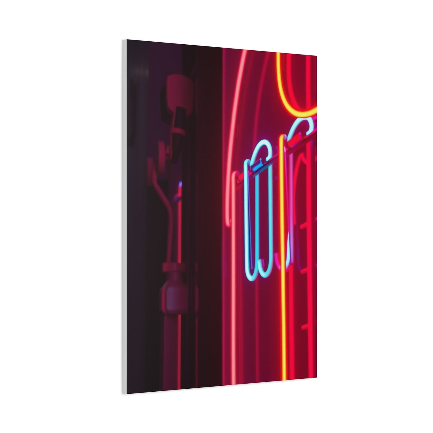 Neon Art Premium Canvas 19 Wall Art & Canvas Print