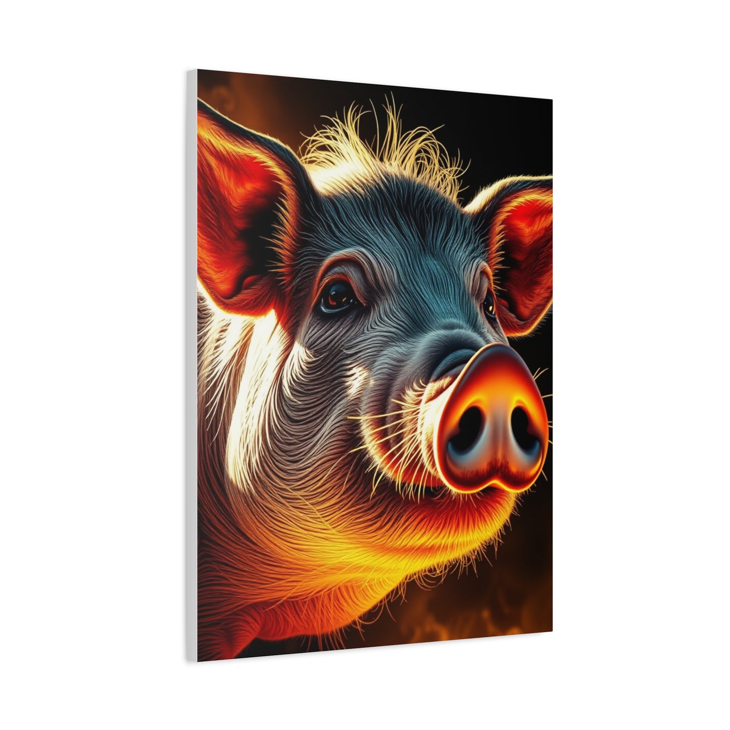 Pig Art Canvas Art 5 Wall Art & Canvas Print