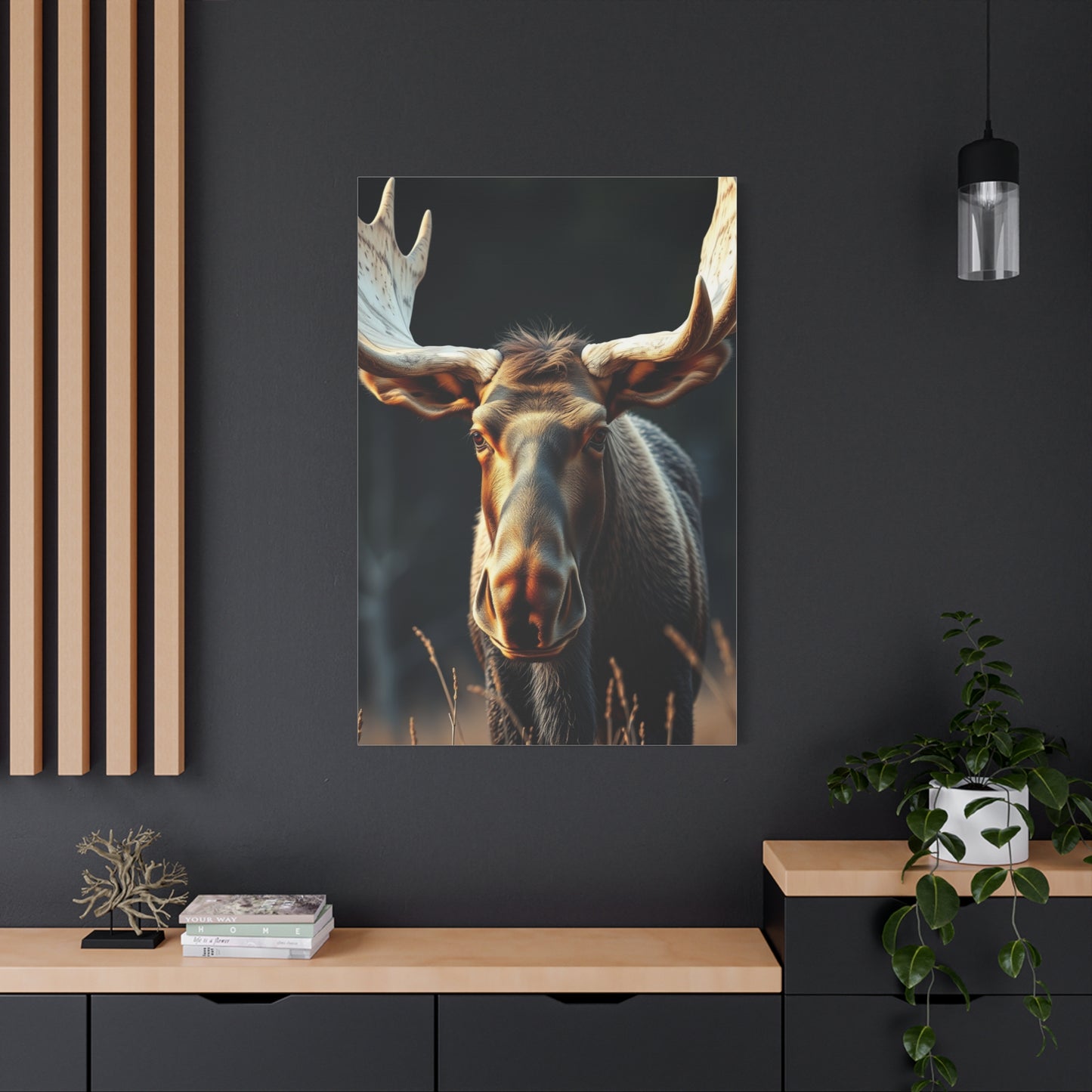 Moose Art Supreme Gallery Wall Art & Canvas Print