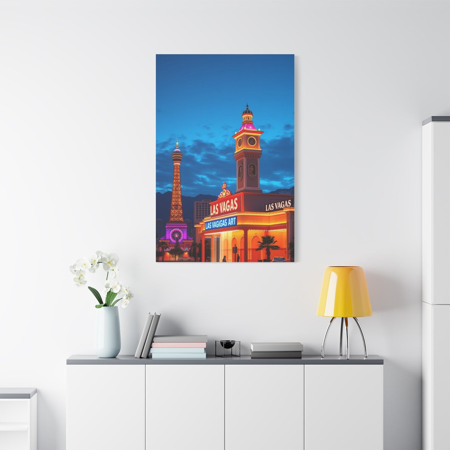Las Vagas Art Canvas Art 3 Wall Art & Canvas Print